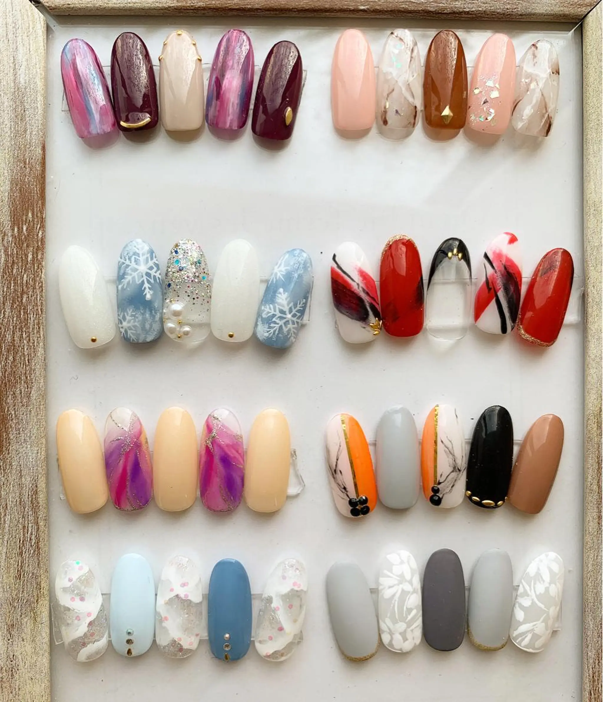 ネイル アトリエ・マリス所属・福与 美幸のネイルデザイン