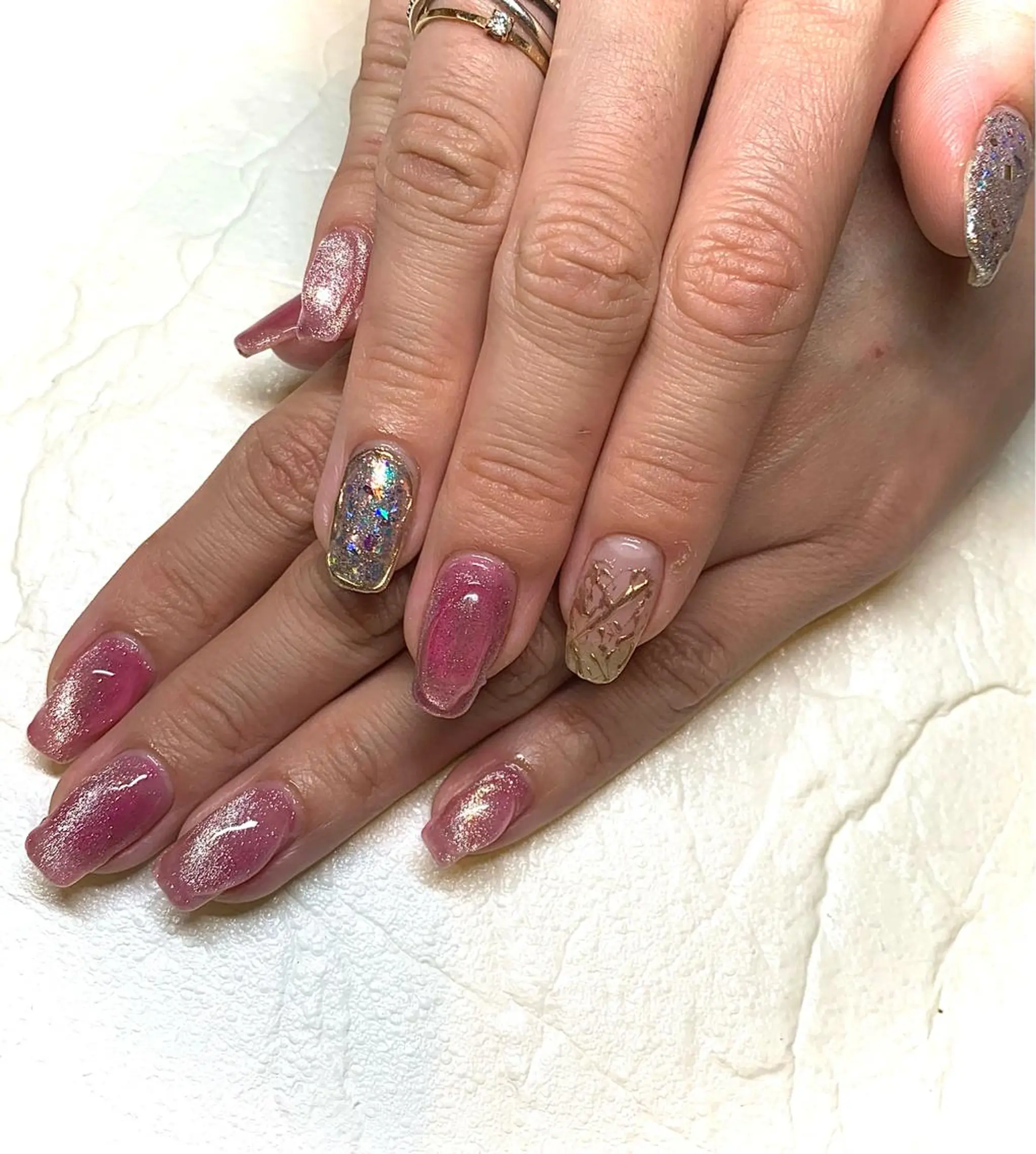 ネイル ハンドネイル リンパ／美肌小顔専門サロンLiLi所属・Sakai Airiのネイルデザイン