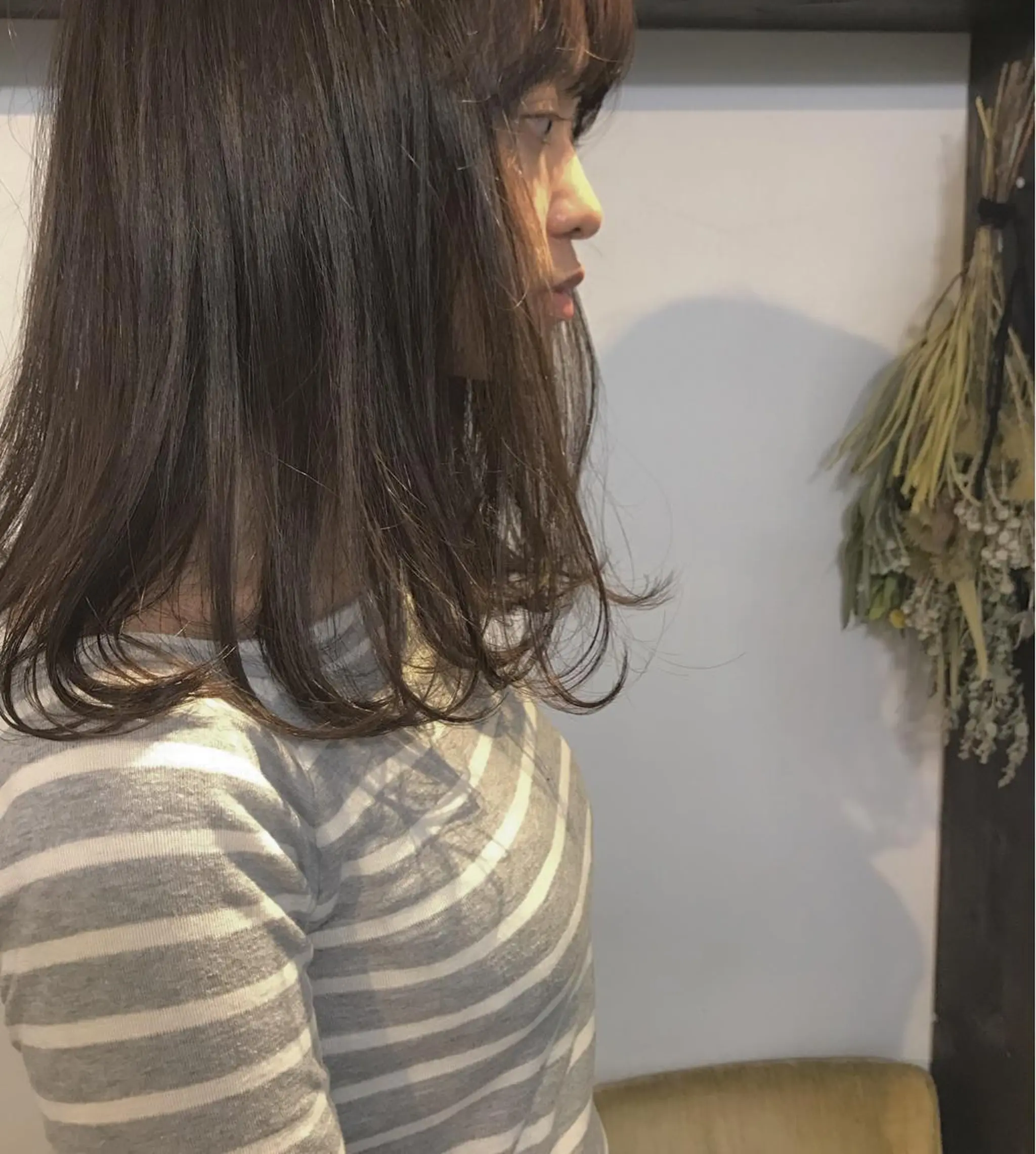 セミロング SALON WORK STATION所属・ボブ♡柔らかいカラー 實松栞理のヘアスタイル