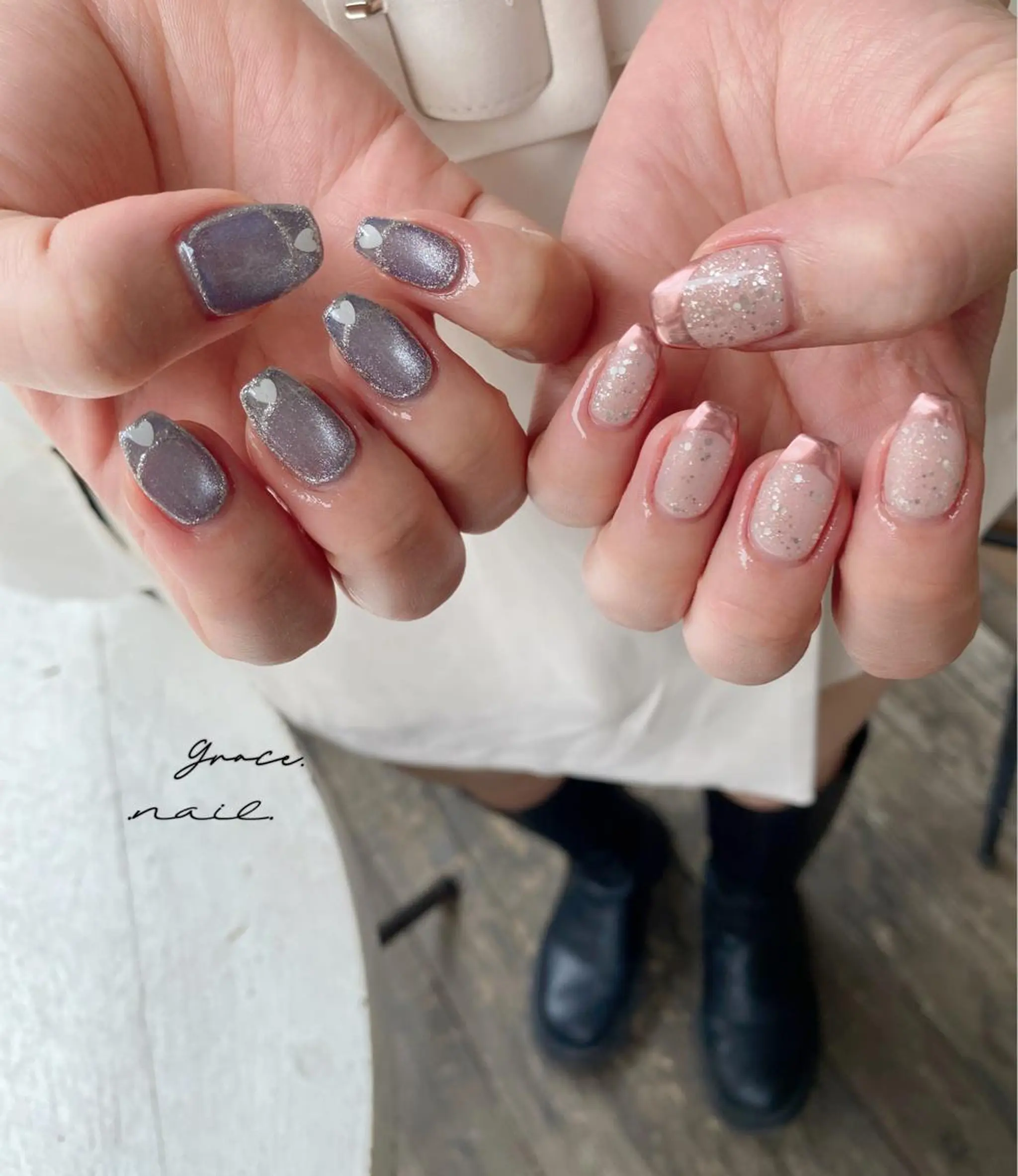 ネイル ハンドネイル ☆*｡Grace Nail｡*☆のネイルデザイン