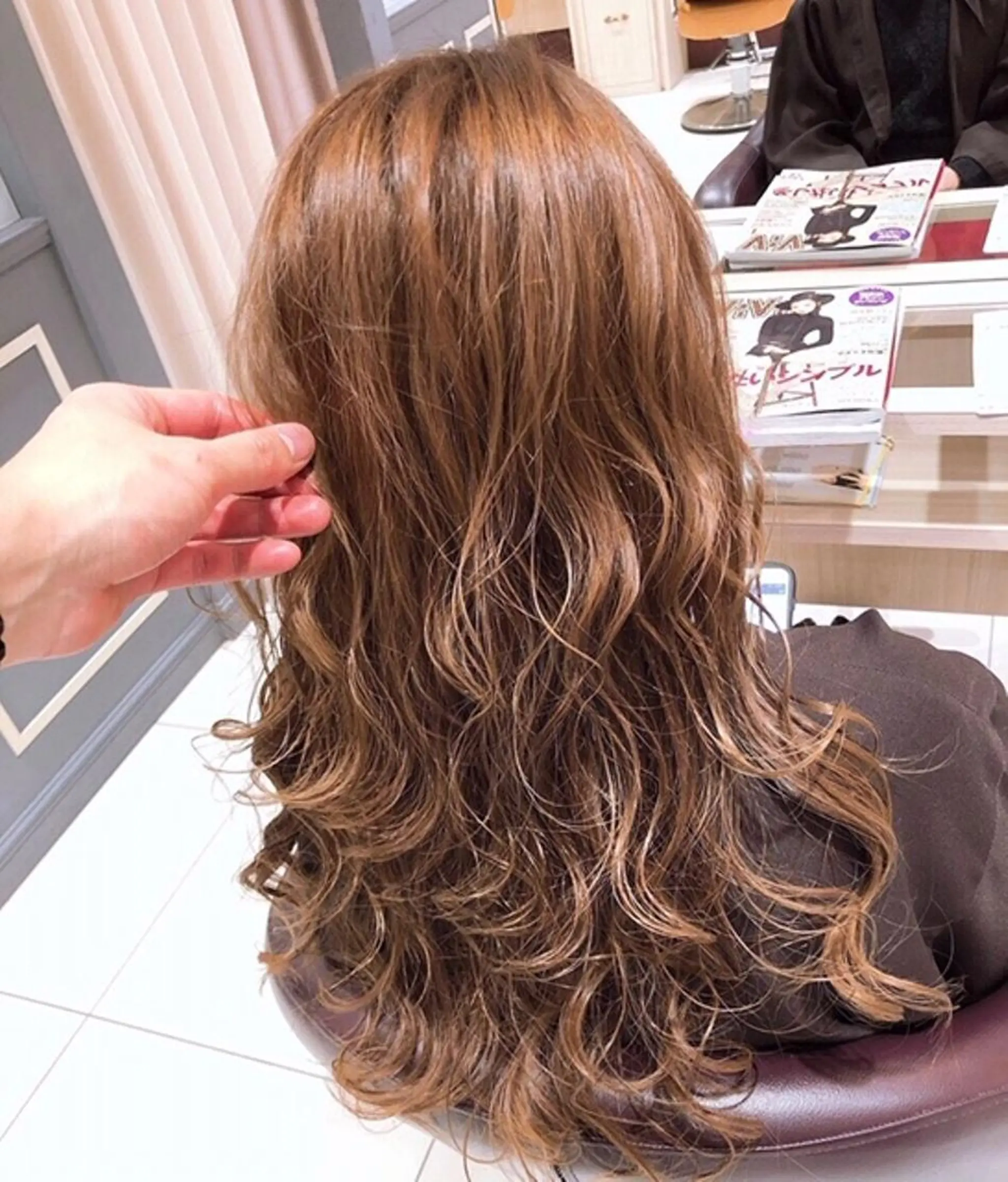 ロング カラー designer ITOのヘアスタイル