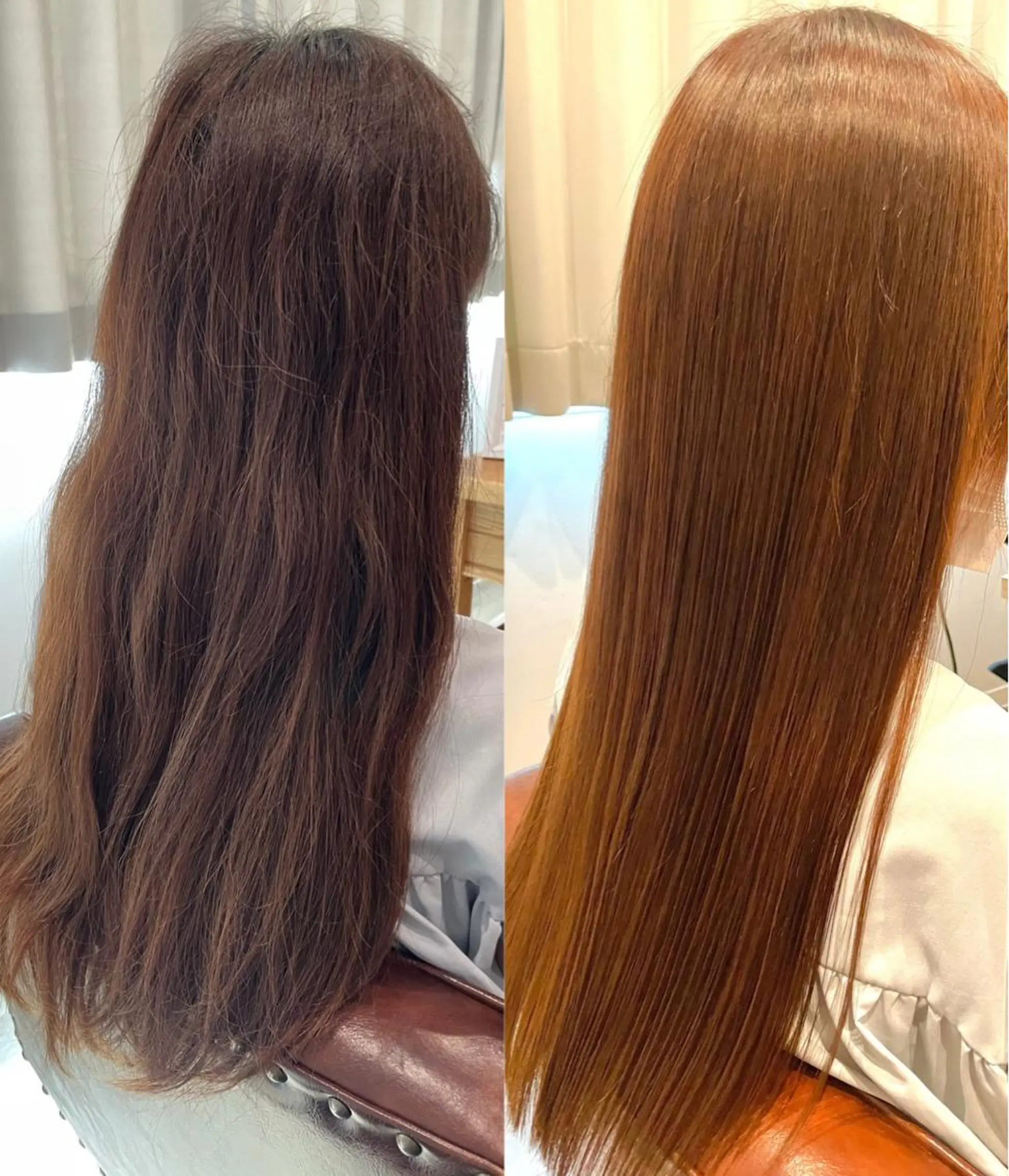 ロング くせ毛 縮毛矯正 カット ヘアカラー 縮毛矯正 トリートメント ALBELY  hair&spa 浜松上島店所属・ダメージさせない 菊池紳吾のヘアスタイル