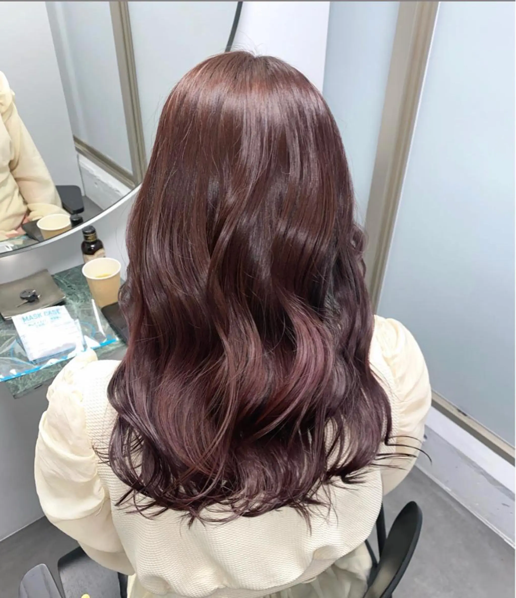 ロング カラー 韓国girly hikariのヘアスタイル