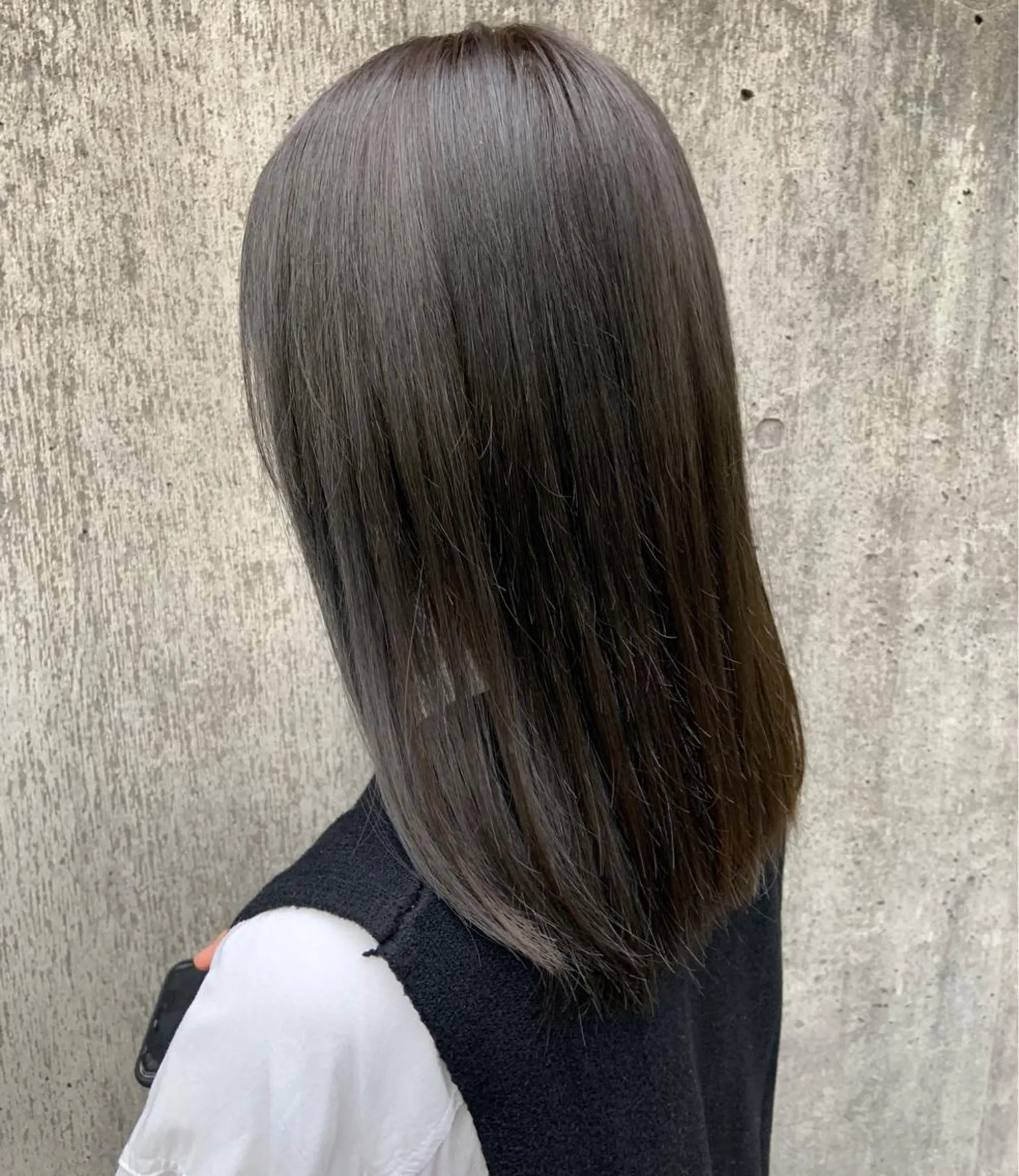 ミディアム カラー 🤍透明感/韓国風 🤍サクラギヒトミのヘアスタイル