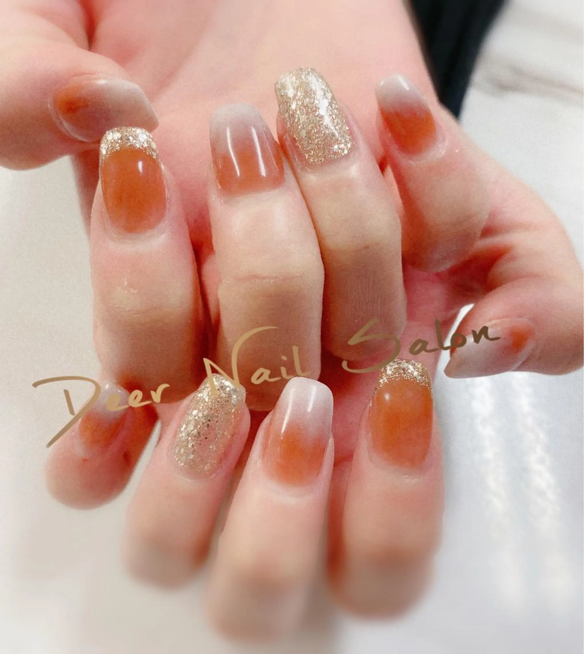 ネイル ハンドネイル Peachy 🍑のネイルデザイン