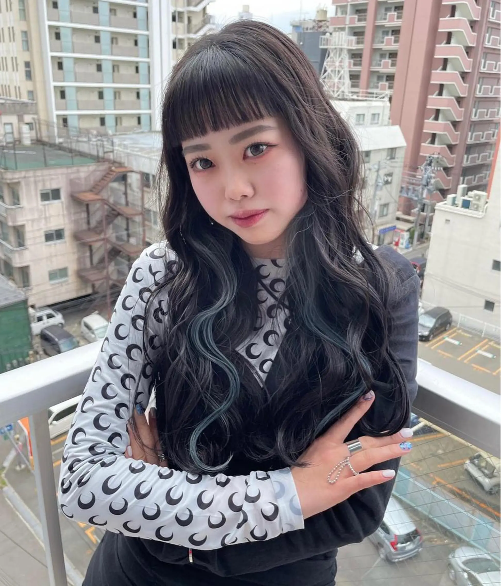 ロング Yuuka/ w colorのヘアスタイル