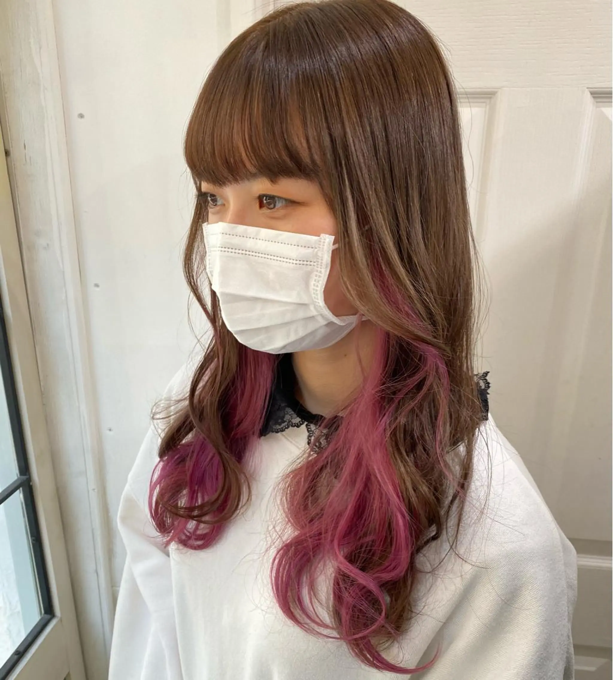 ロング カラー ヘアセット uros.所属・メンズパーマ/ エクステ🌞セナのヘアスタイル