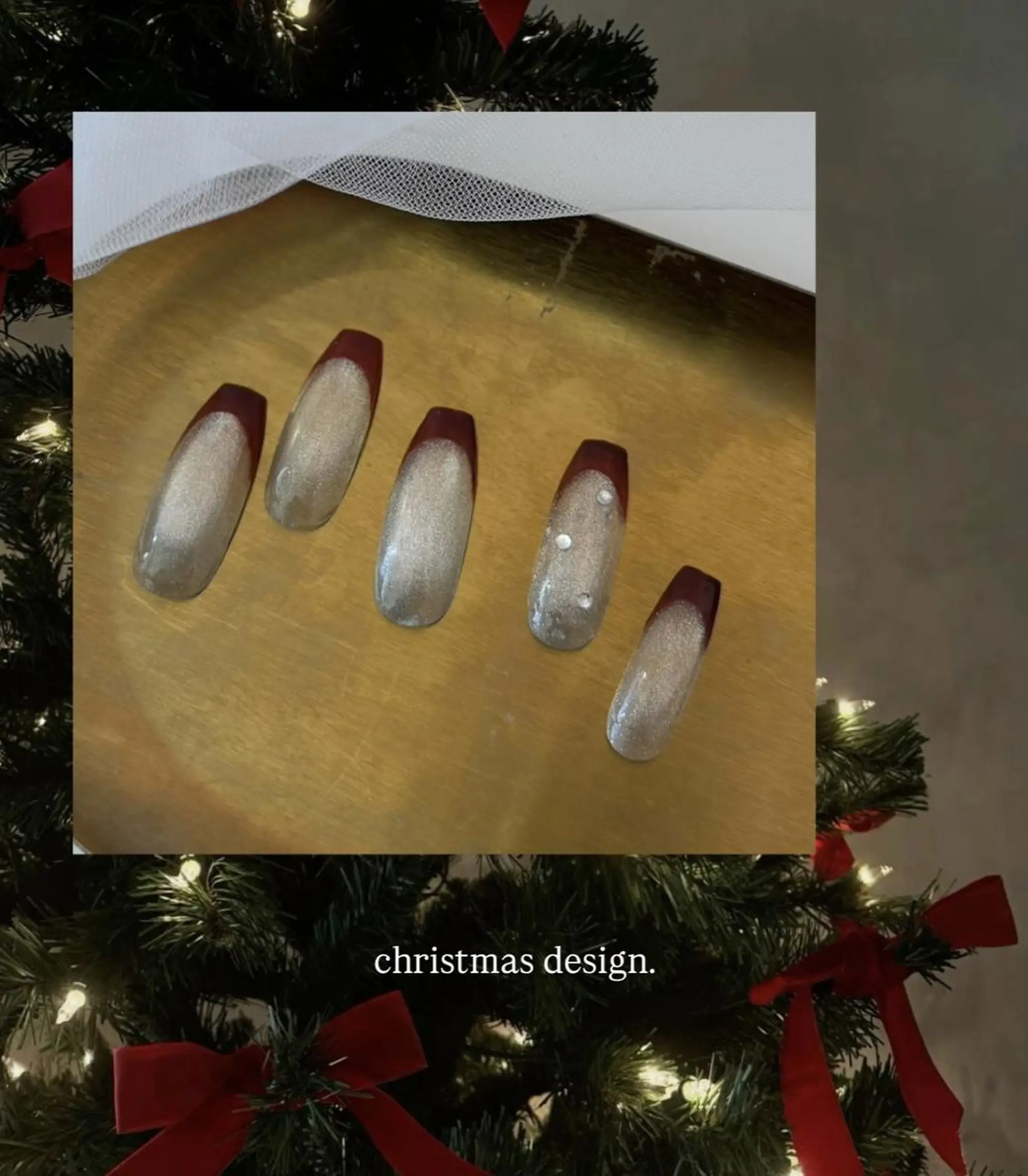 ネイル マグネットネイル ハンドネイル Teasiameme 宮本のネイルデザイン