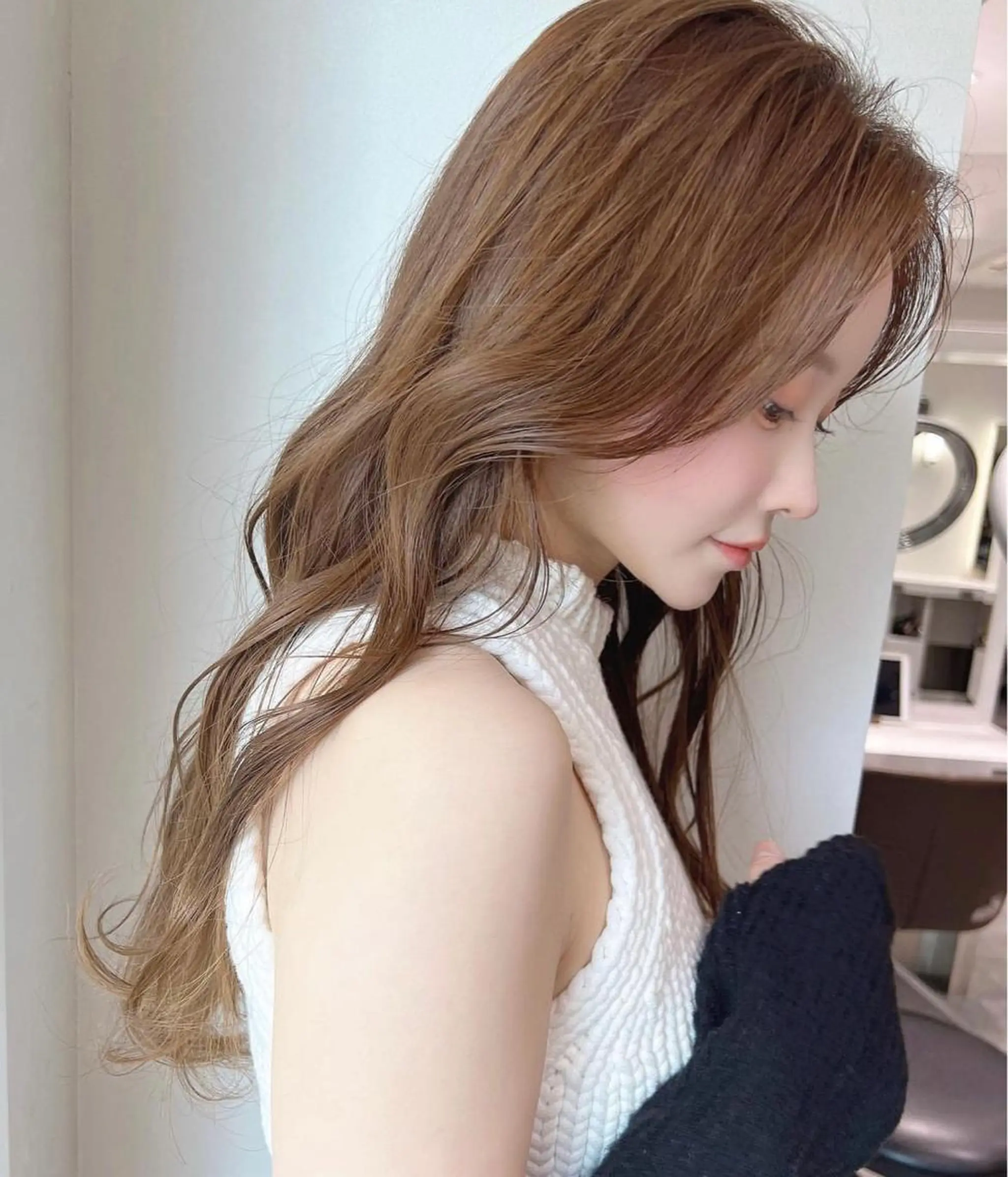 ロング カラー 韓国レイヤー 🎀Ayanoのヘアスタイル