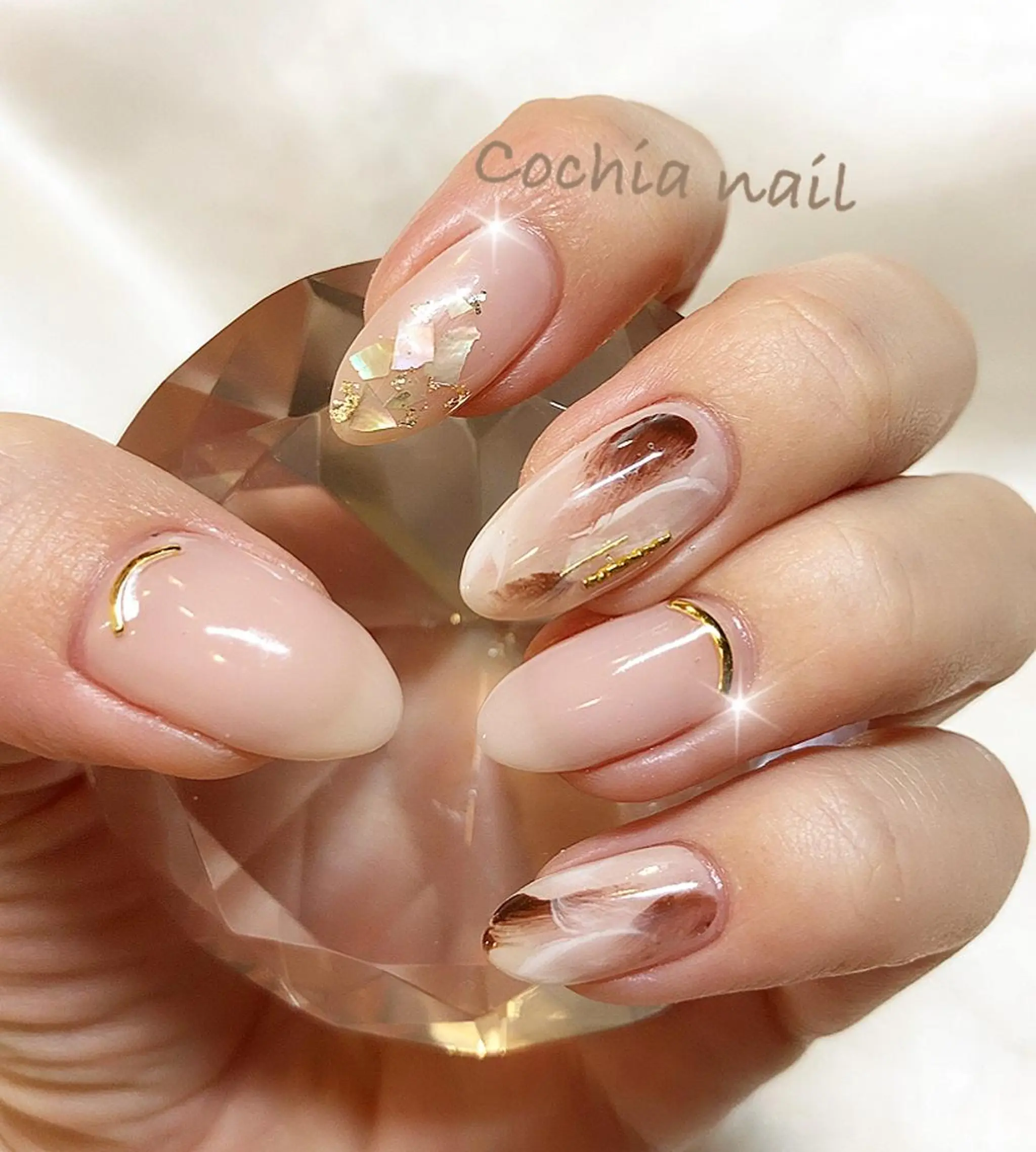 ネイル ハンドネイル ☆Cochia nail☆のネイルデザイン