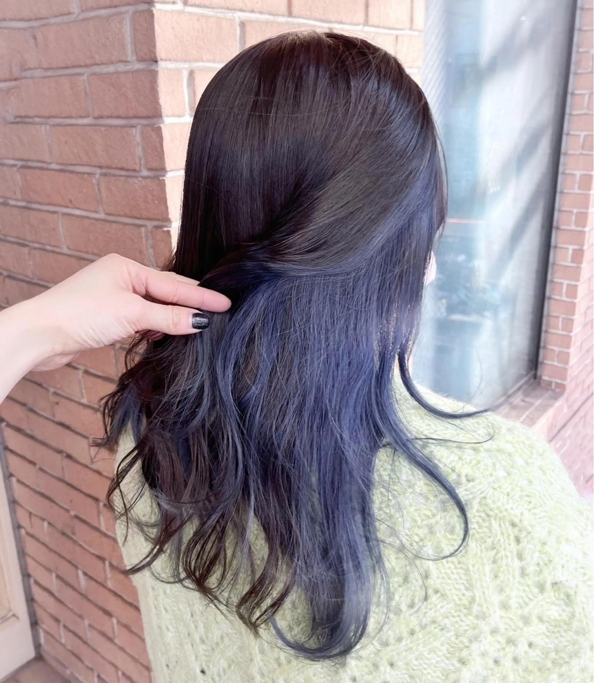 セミロング カラー ヘアアレンジ ブリーチ ヘアカラー ピンクカラー🩷 ヘアセットＮＯ.1のヘアスタイル