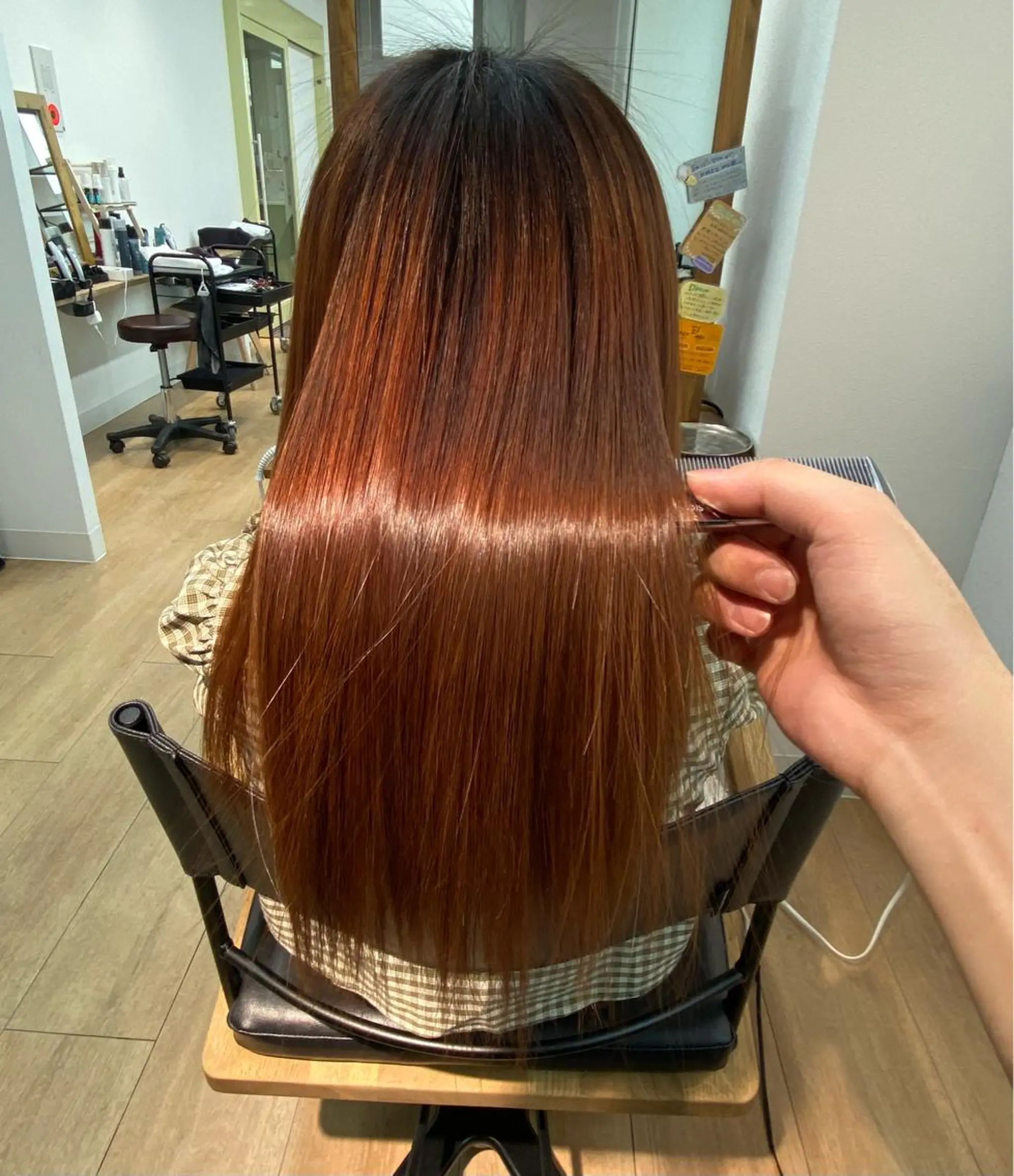 セミロング トリートメント 酸熱トリートメント トリートメント Aloa登戸所属・武田 学のヘアスタイル