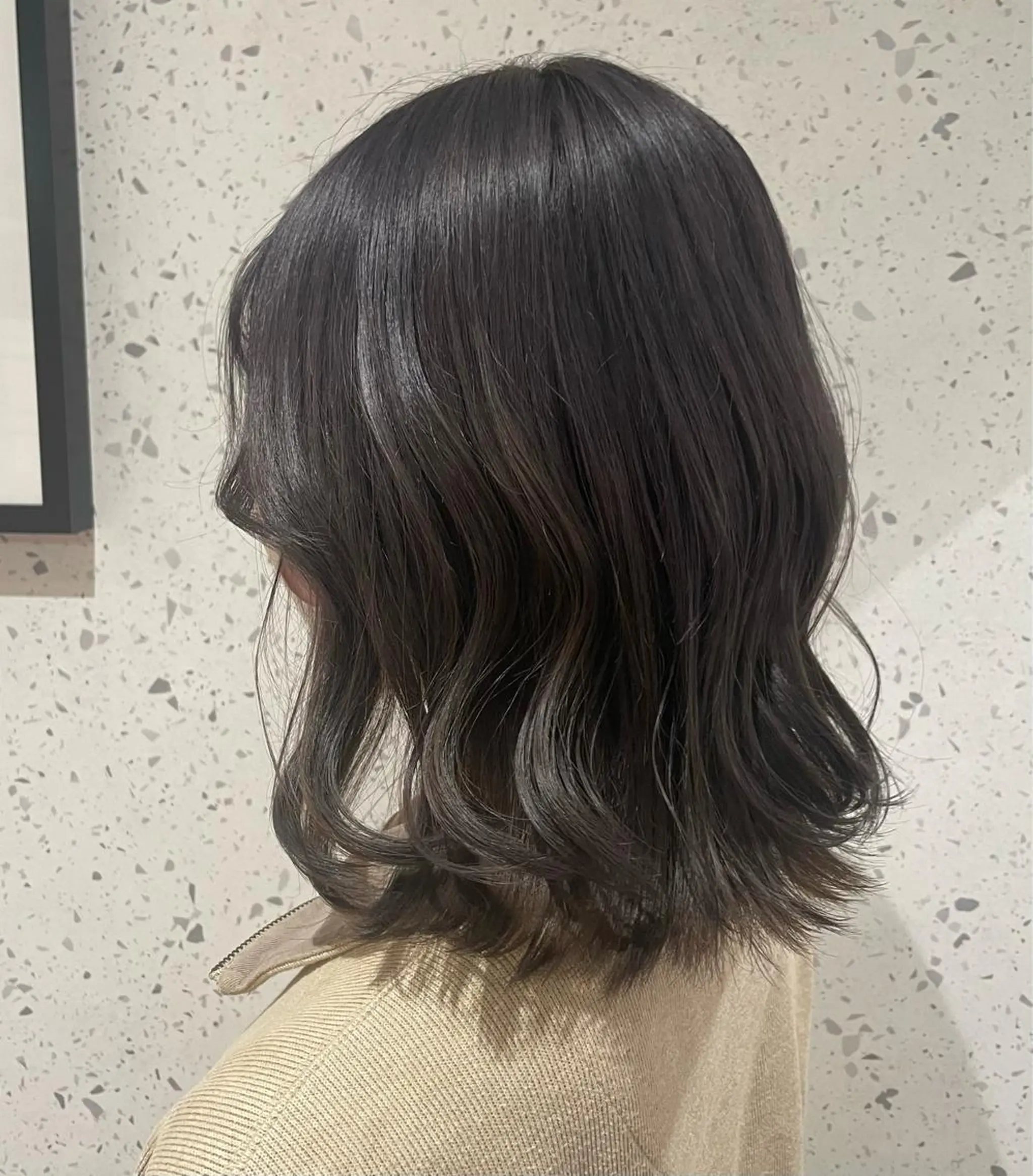 カラー グレージュ ラベンダーカラー ラベンダーグレージュ ラベンダーグレー moon所属・【メンズ特化】 畑山莉央のヘアスタイル