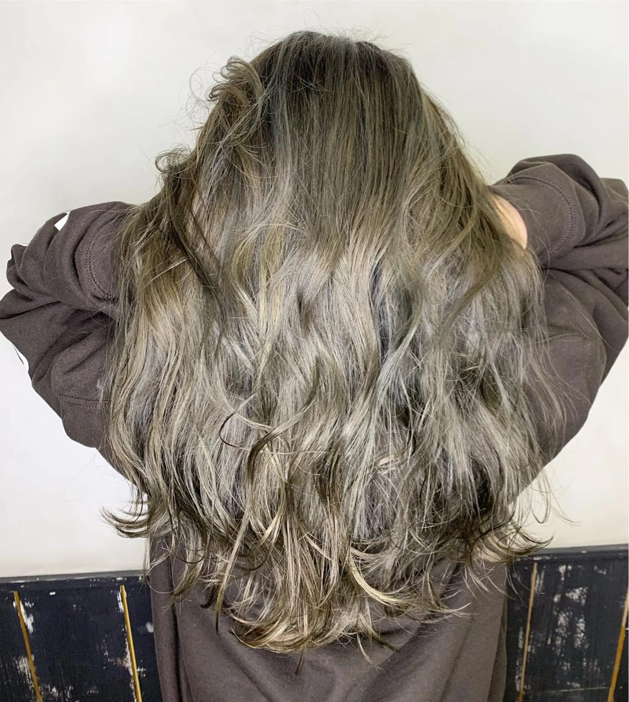 カラー ヘアアレンジ グレージュ ハイライトカラー カット ヘアカラー トリートメント AUBE HAIRazul吉祥寺所属・髪質改善✨幹細胞✨ ウルツヤ🌈清水　祥のヘアスタイル