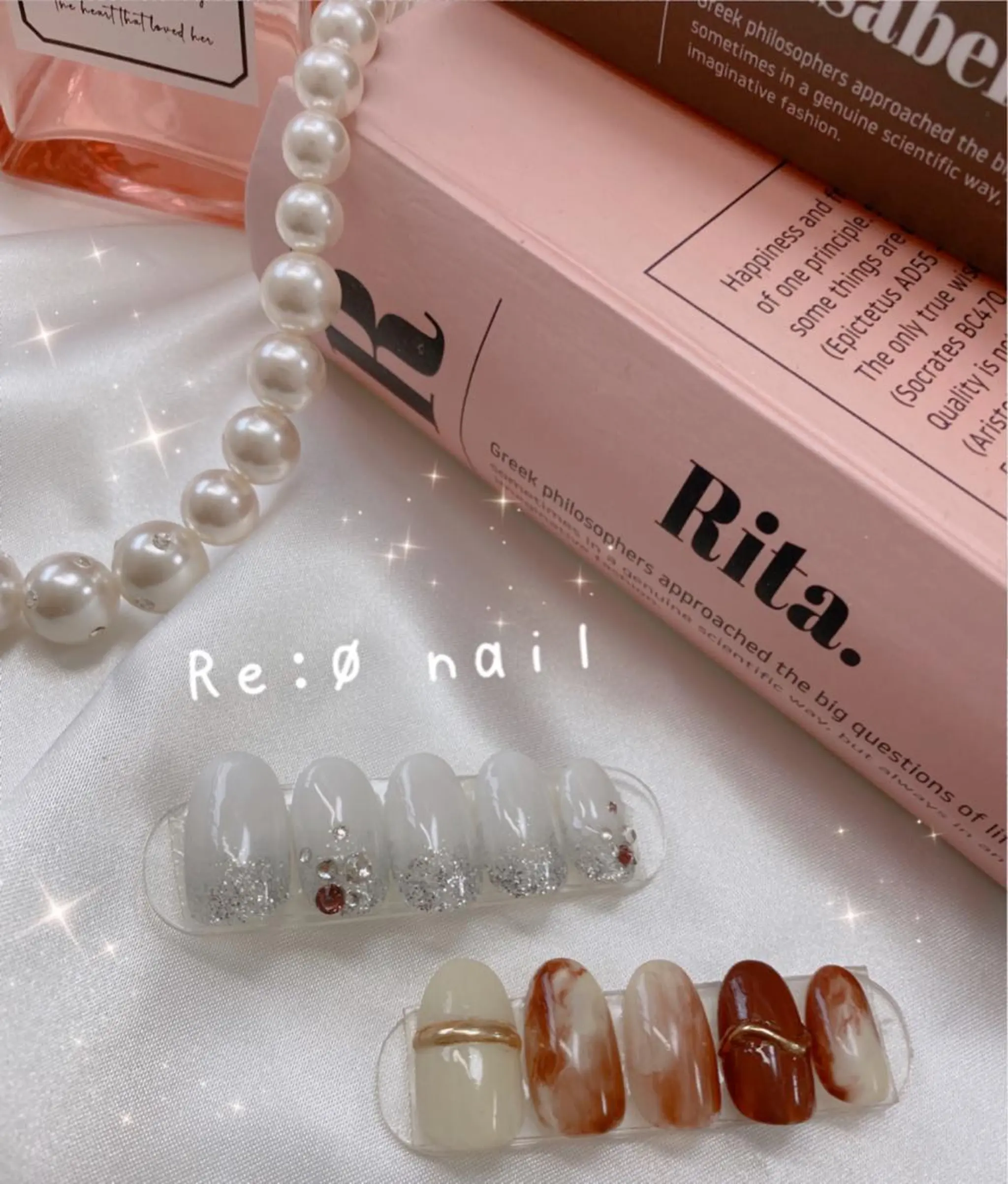 ネイル ハンドネイル Re:Ø nail 🩵TSUJIのネイルデザイン