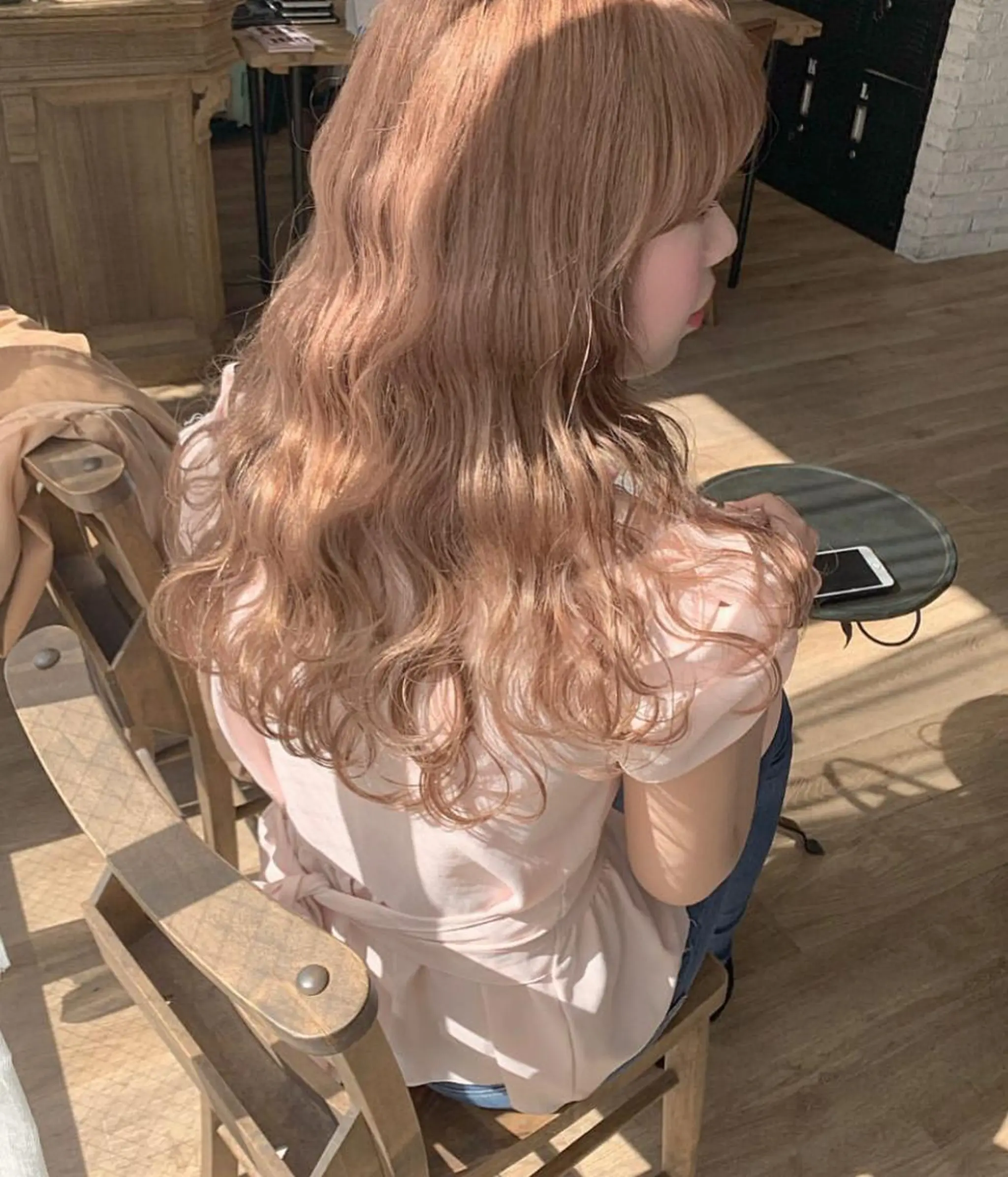 カラー ヘアカラー トリートメント KAYLEE ayanoのヘアスタイル