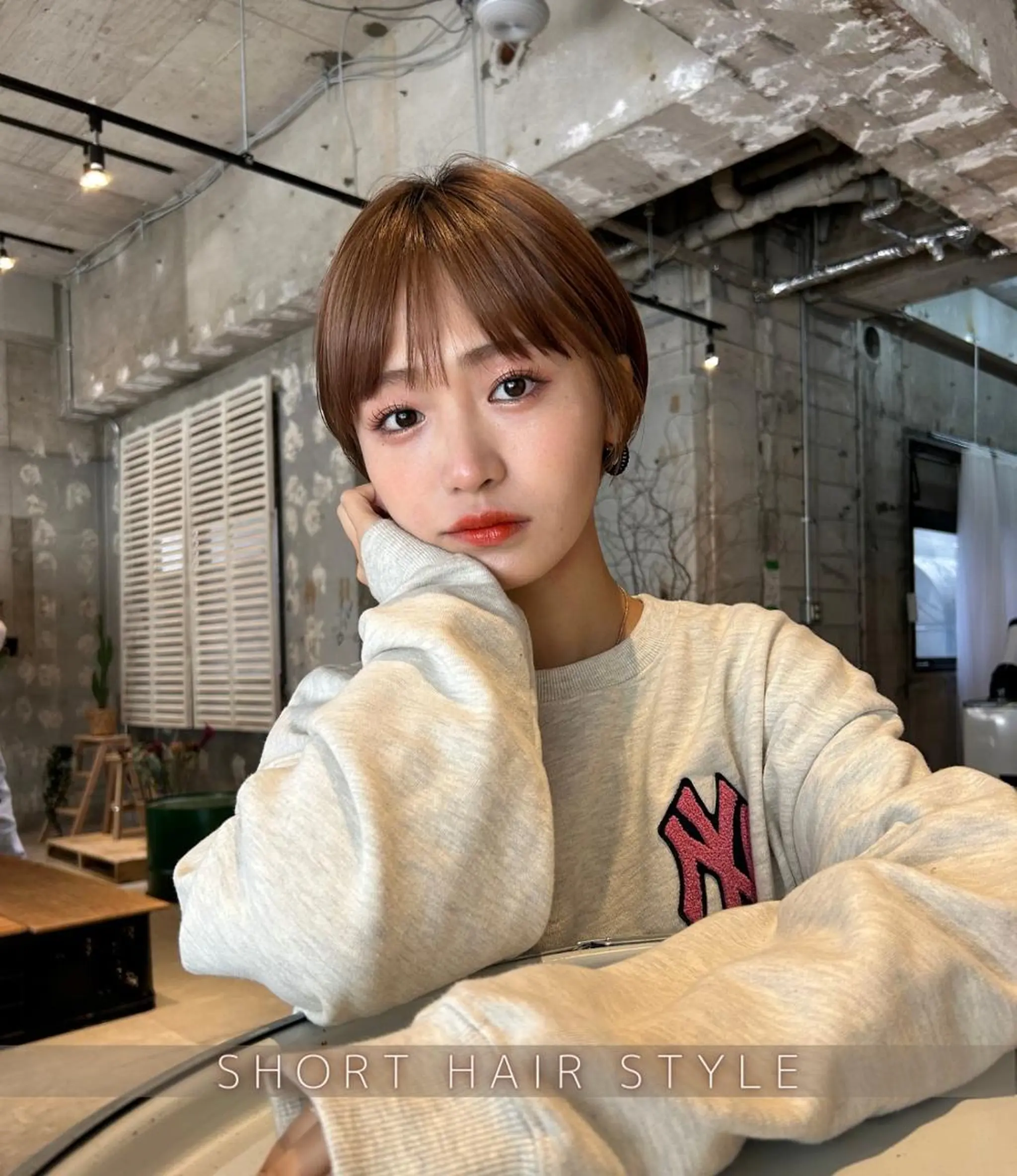 ショート 河原 亮のヘアスタイル