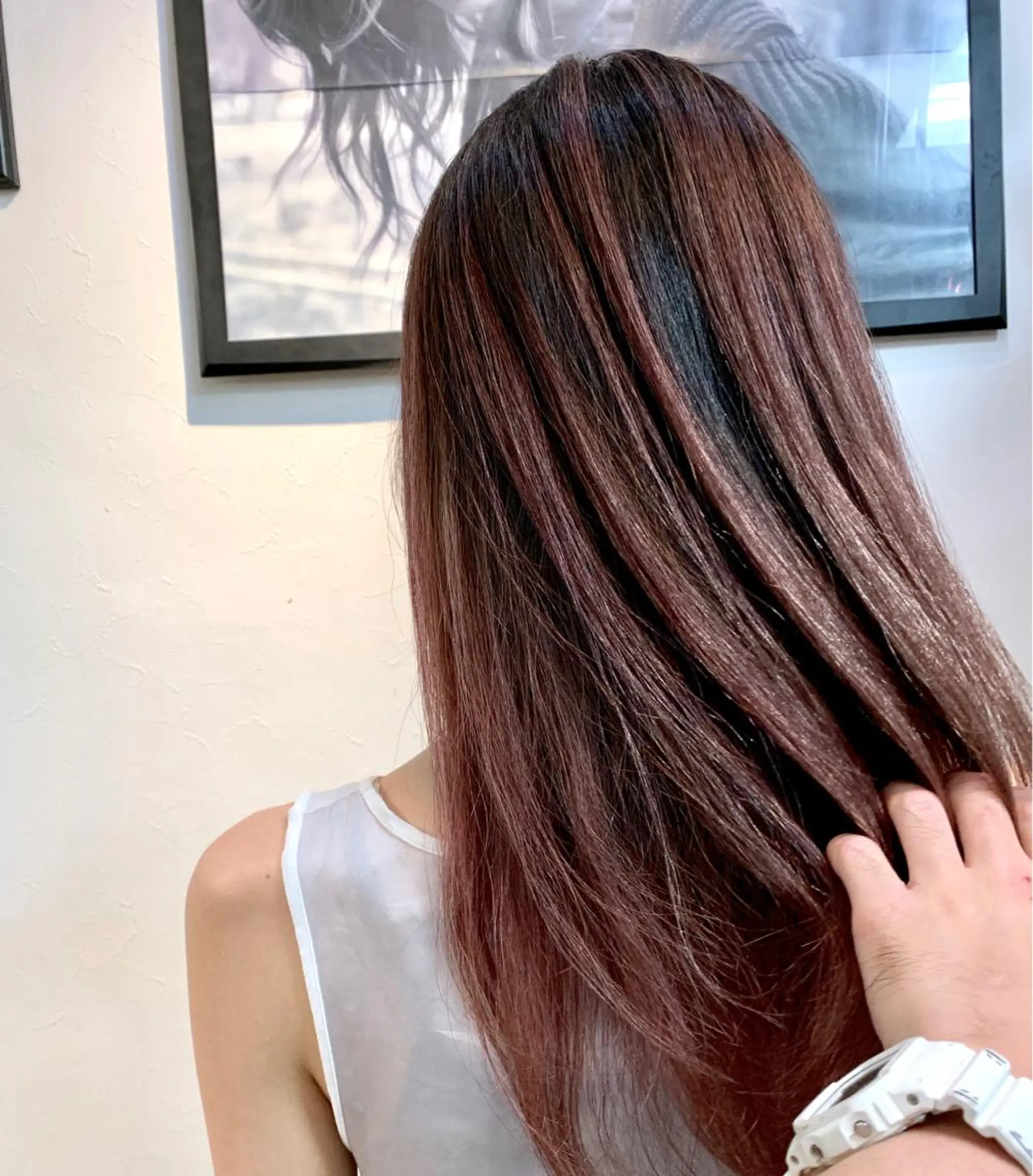 ロング 🔍髪質改善診断🔎 長山　 シュンスケのヘアスタイル