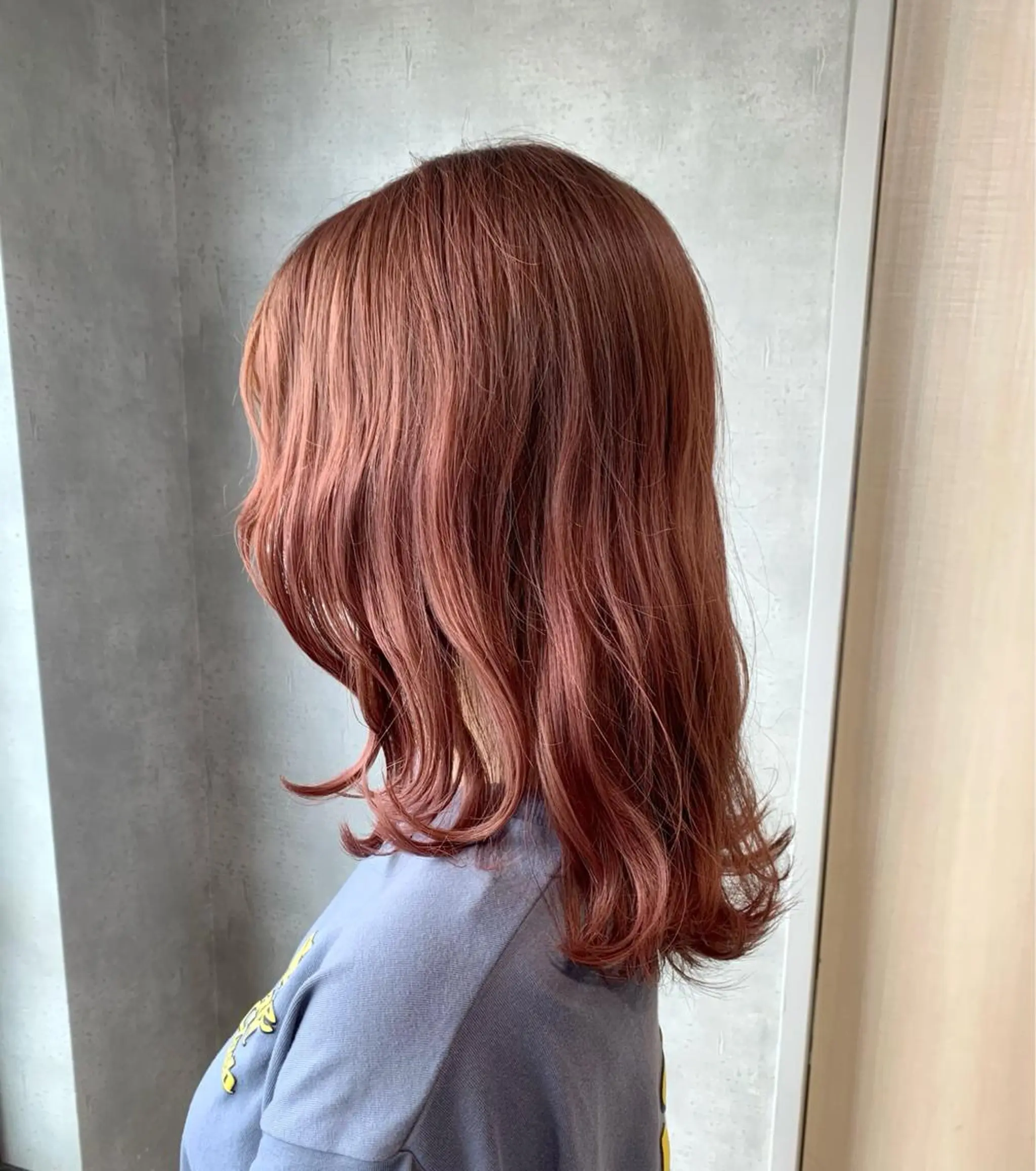 ミディアム カット ヘアカラー stylist Yumaのヘアスタイル