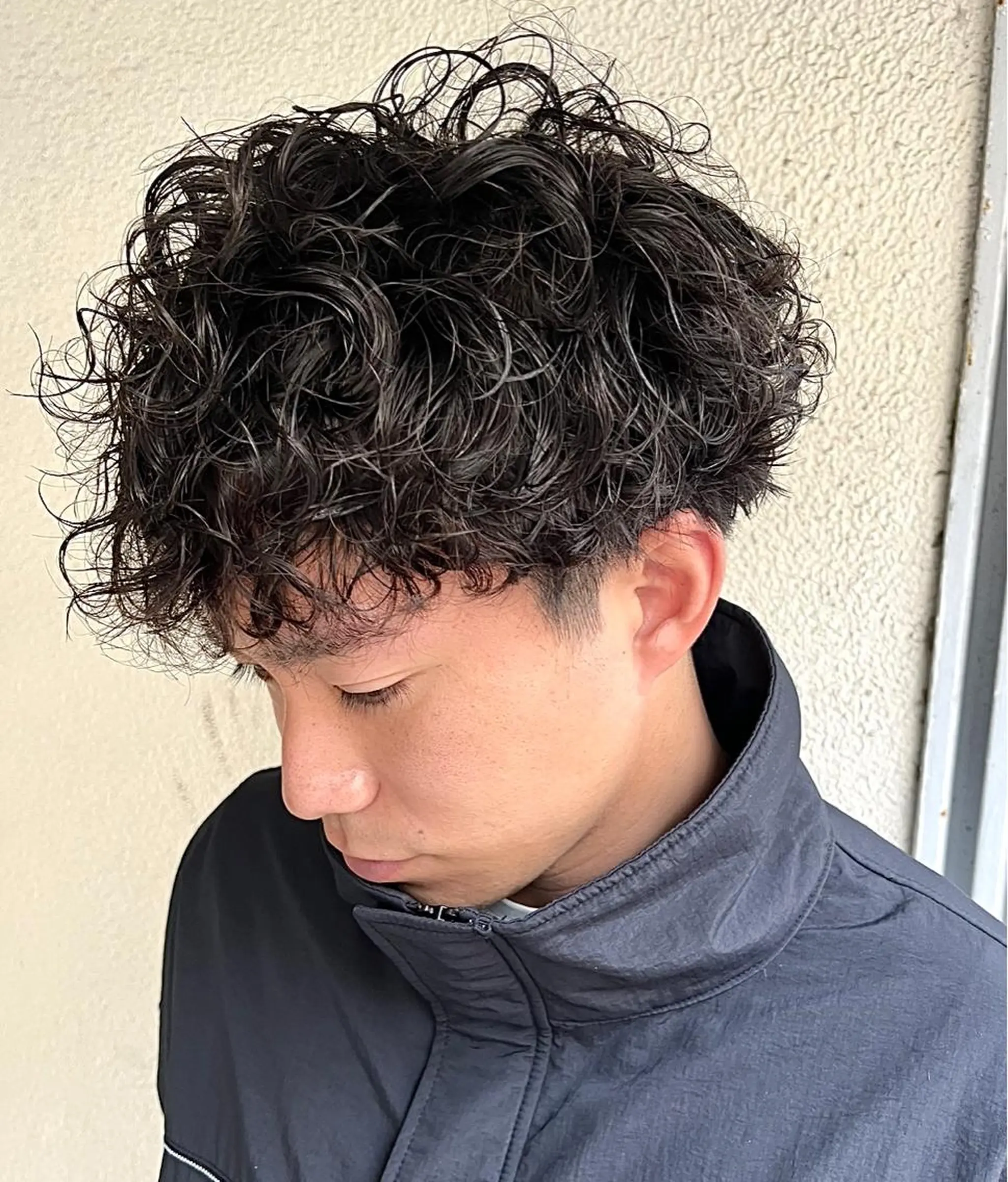 パーマ メンズ カット パーマ 猪原 海斗メンズパーマのヘアスタイル