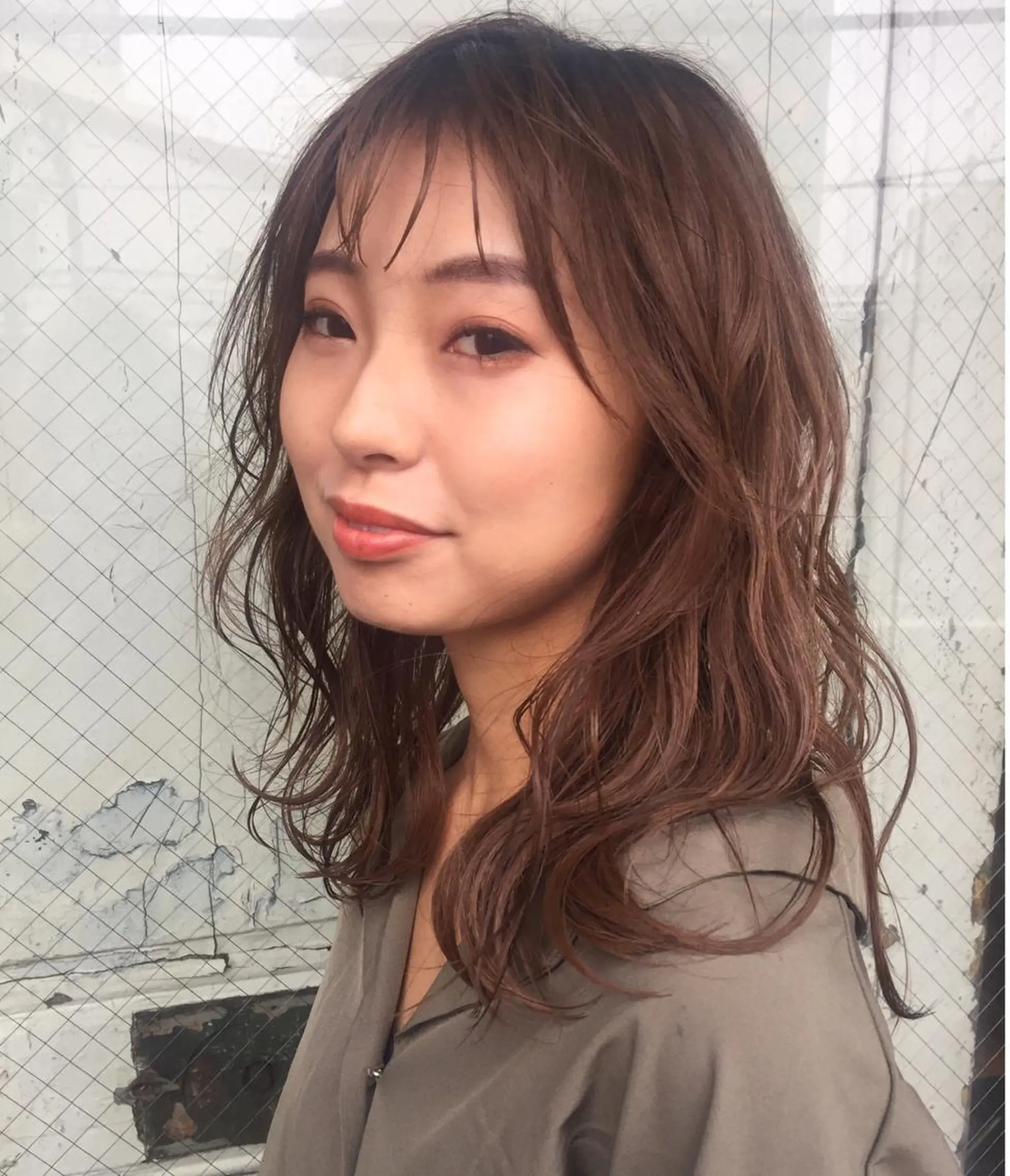 ロング Chlan岡本所属・Chlan岡本 坂本朱樺莉のヘアスタイル