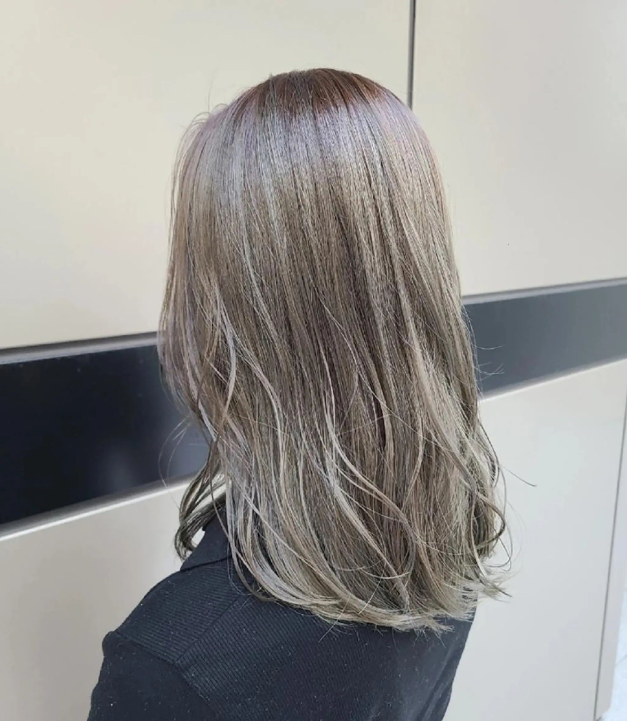 ミディアム カラー ベージュカラー ヘアカラー トリートメント カヤノ ミサキ𓇼𓆉 のヘアスタイル