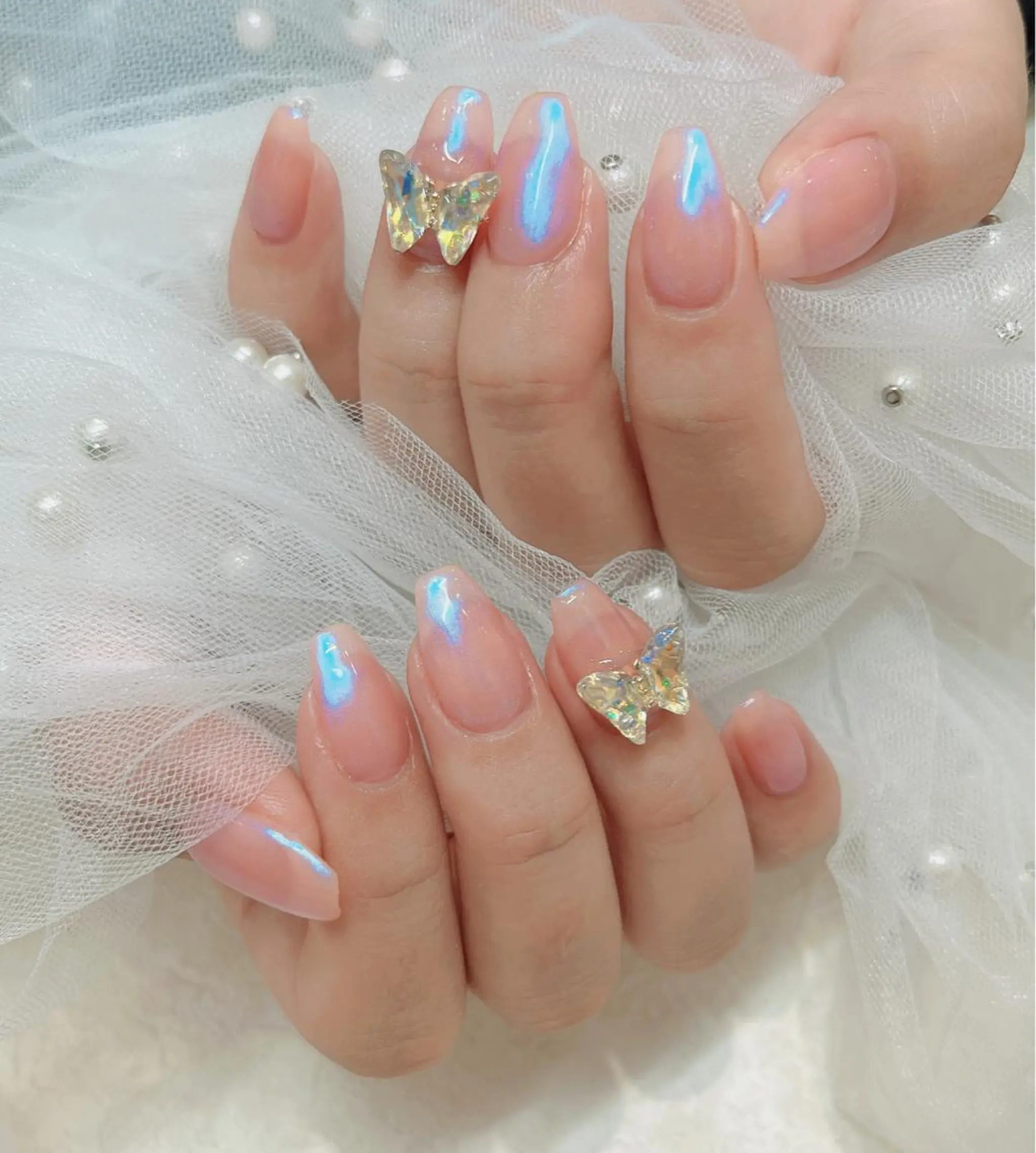 ネイル アートネイル フラッシュネイル フラワーネイル フットネイル フレンチネイル Moci Nail Salonのネイルデザイン