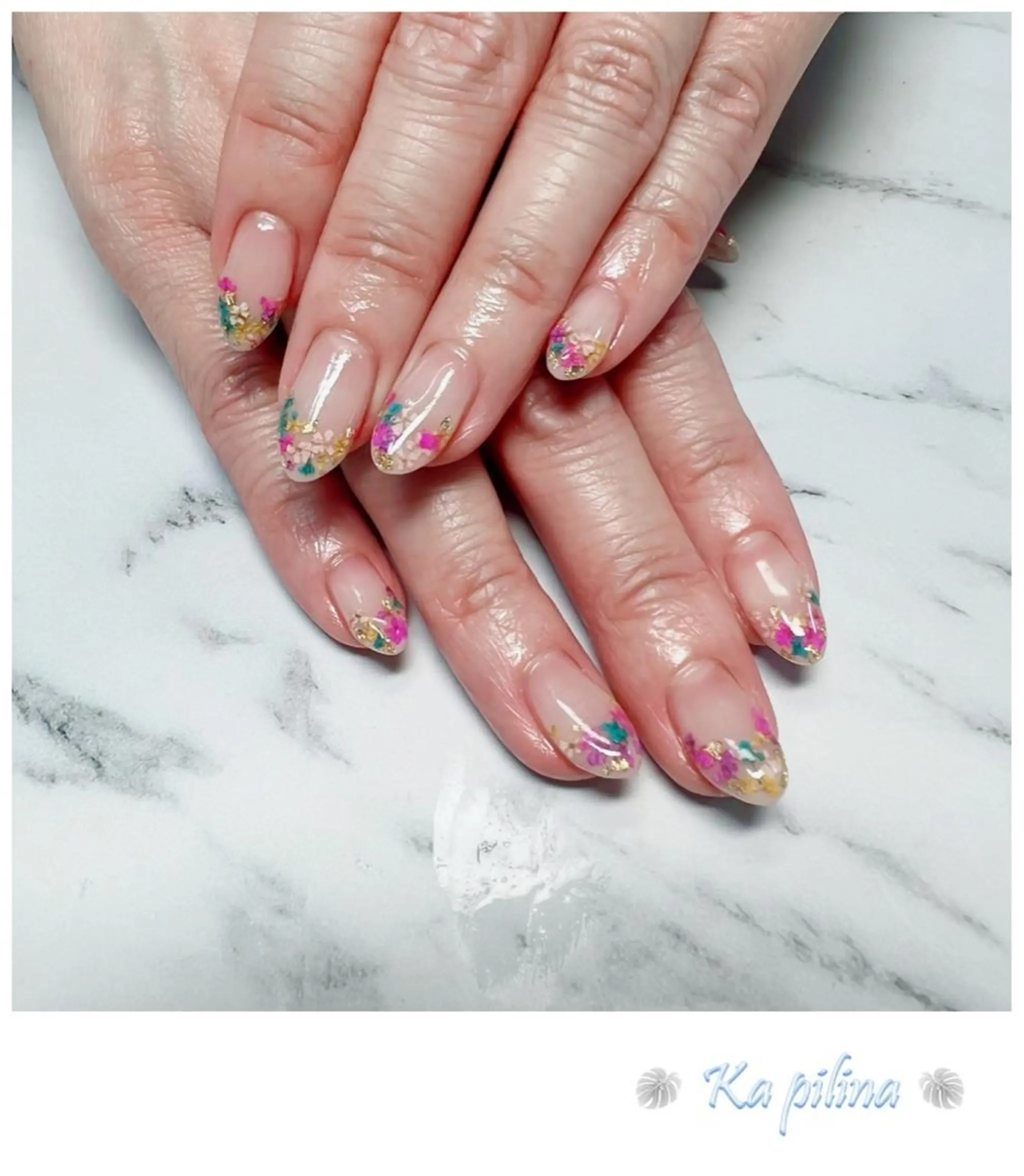 ネイル フレンチネイル Nail salon Ka pilinaのネイルデザイン