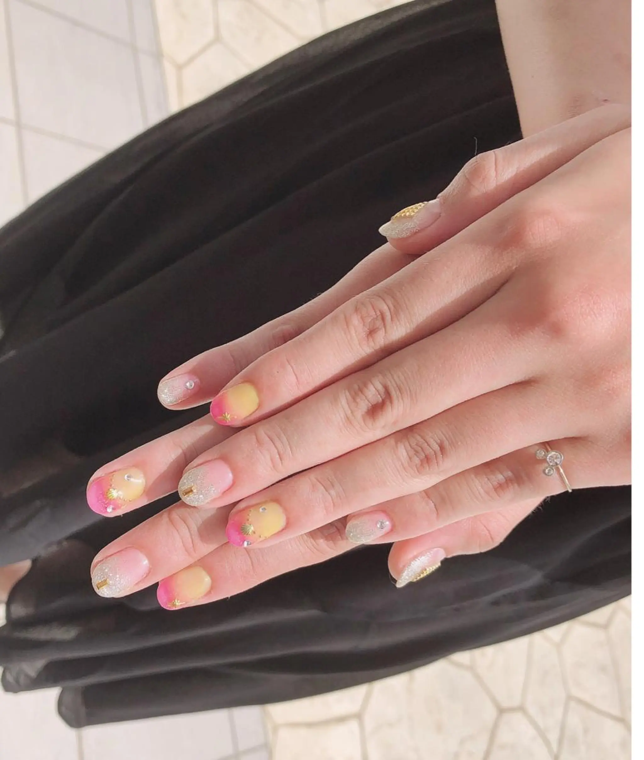 ネイル グラデーション ハンドネイル ハンドケア u sのネイルデザイン