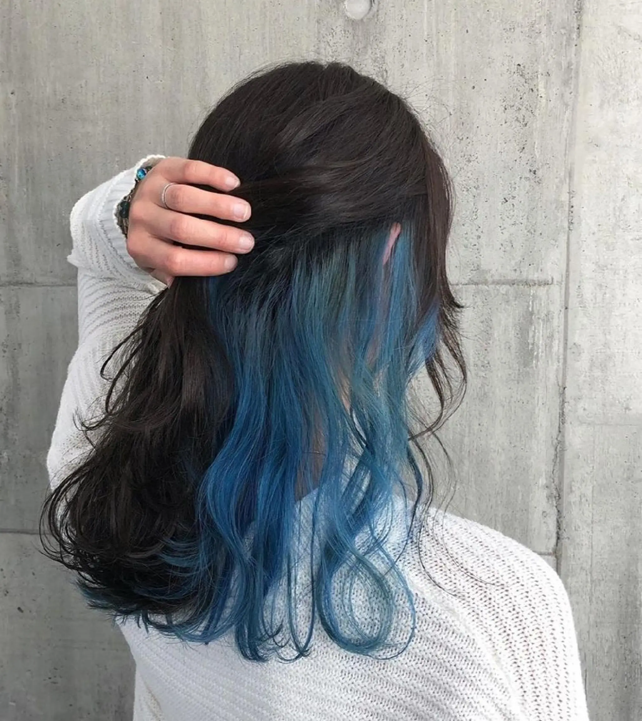 ロング 山下 翔のヘアスタイル