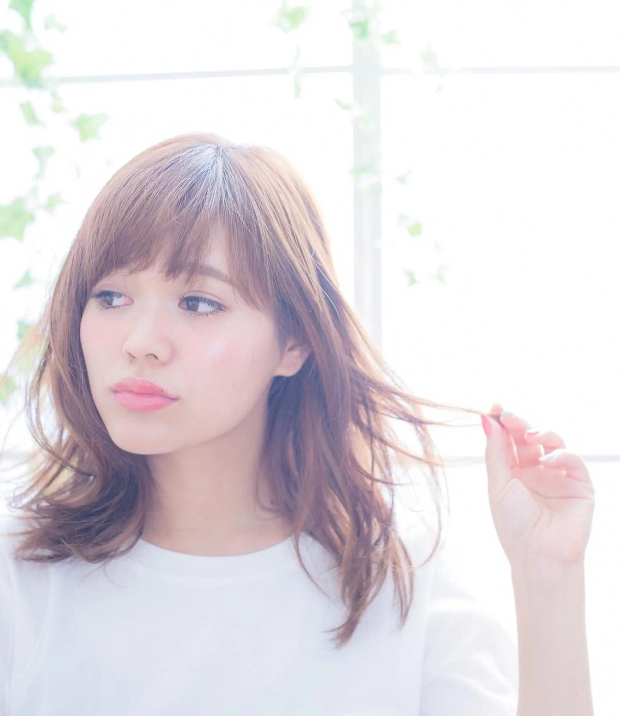 ミディアム セミロング ロング カラー 福元友梨 ディレクター✂️のヘアスタイル