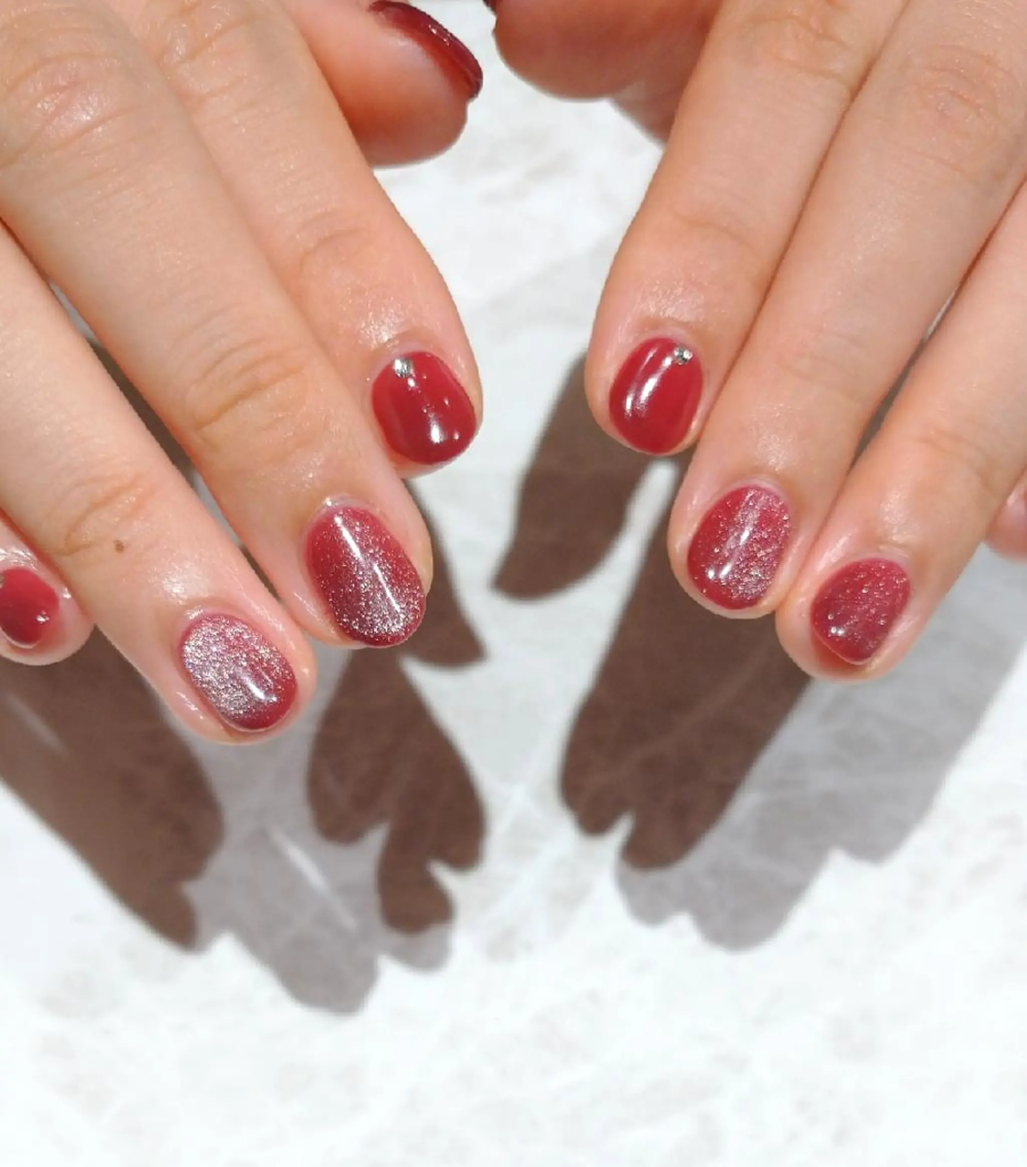 ネイル シンプルネイル ハンドネイル 會田 瑠衣のネイルデザイン