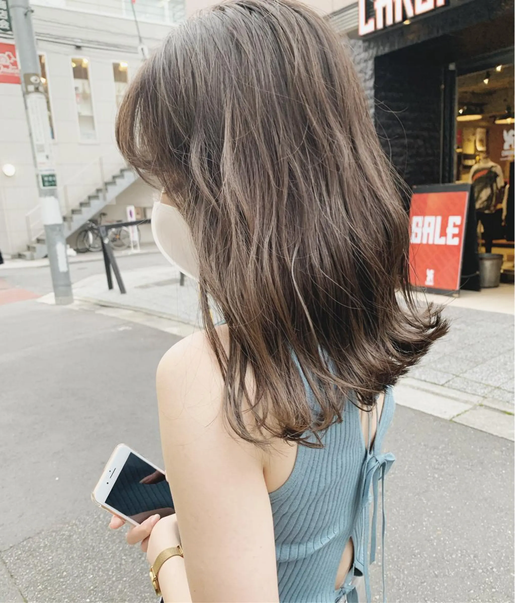 ロング カラー パーマ ヘアアレンジ メンズ キッズ ネイル マツエク・マツパ ヘアカラー トリートメント ハイトーン&暗髪🔥 表参道二刀流マエダのヘアスタイル