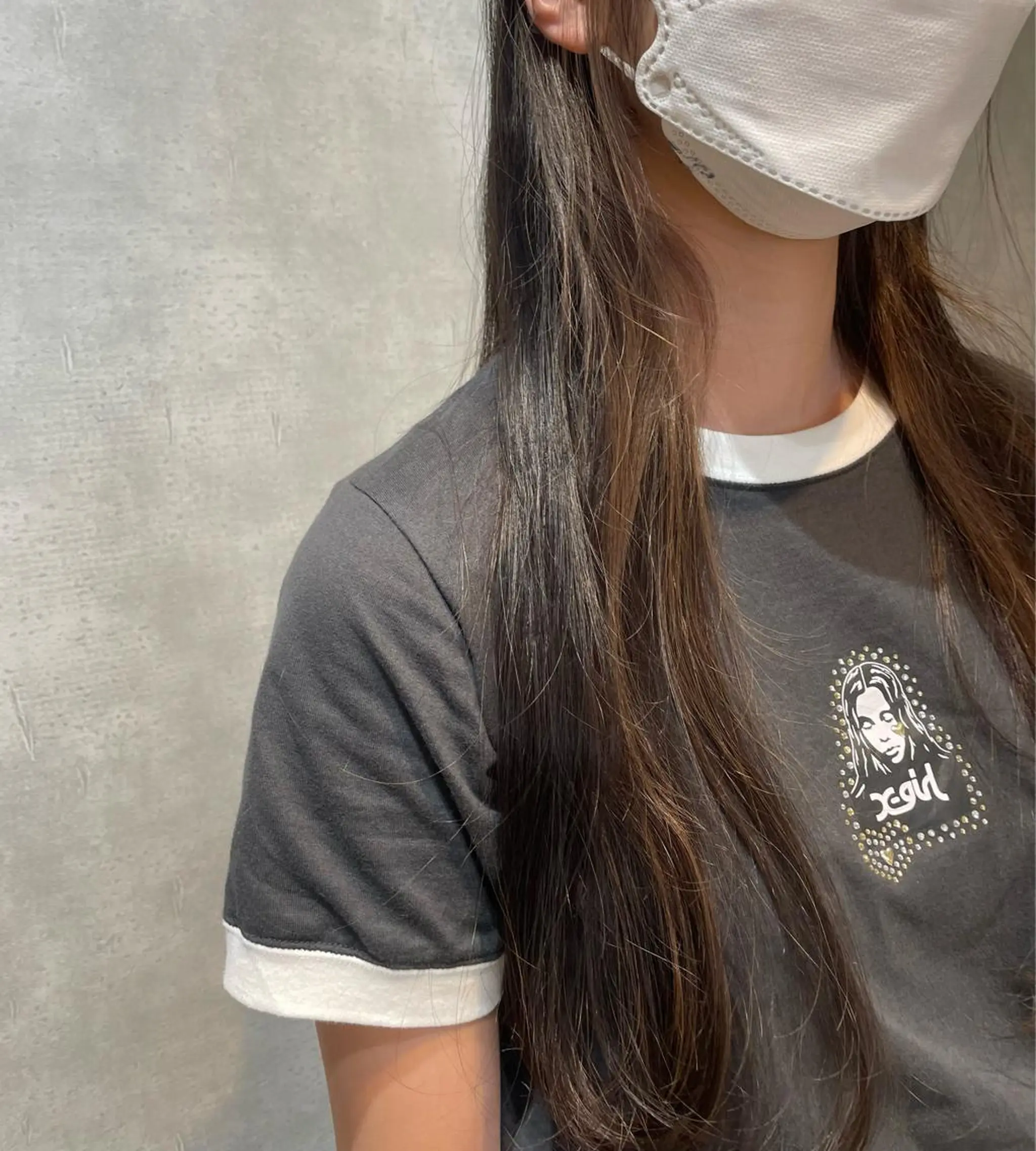 ロング chic 有山 美瑠のヘアスタイル