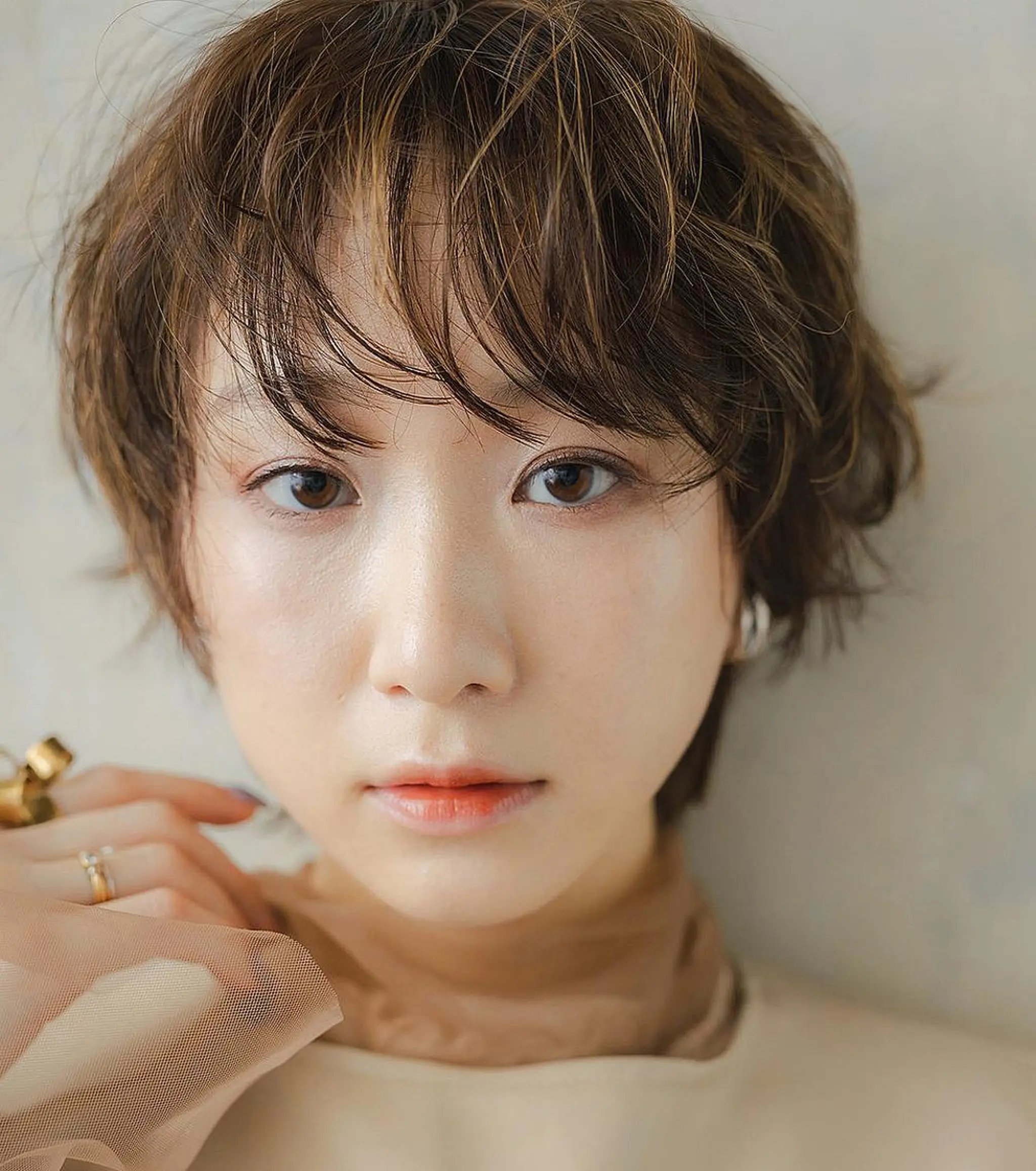 ショート カラー パーマ ヘアアレンジ メンズ キッズ マツエク・マツパ メンズハイライト ハイライトカラー ハイライト ショートヘア SALOWIN梅田茶屋町店所属・ウルフレイヤーカット /チヒロのヘアスタイル