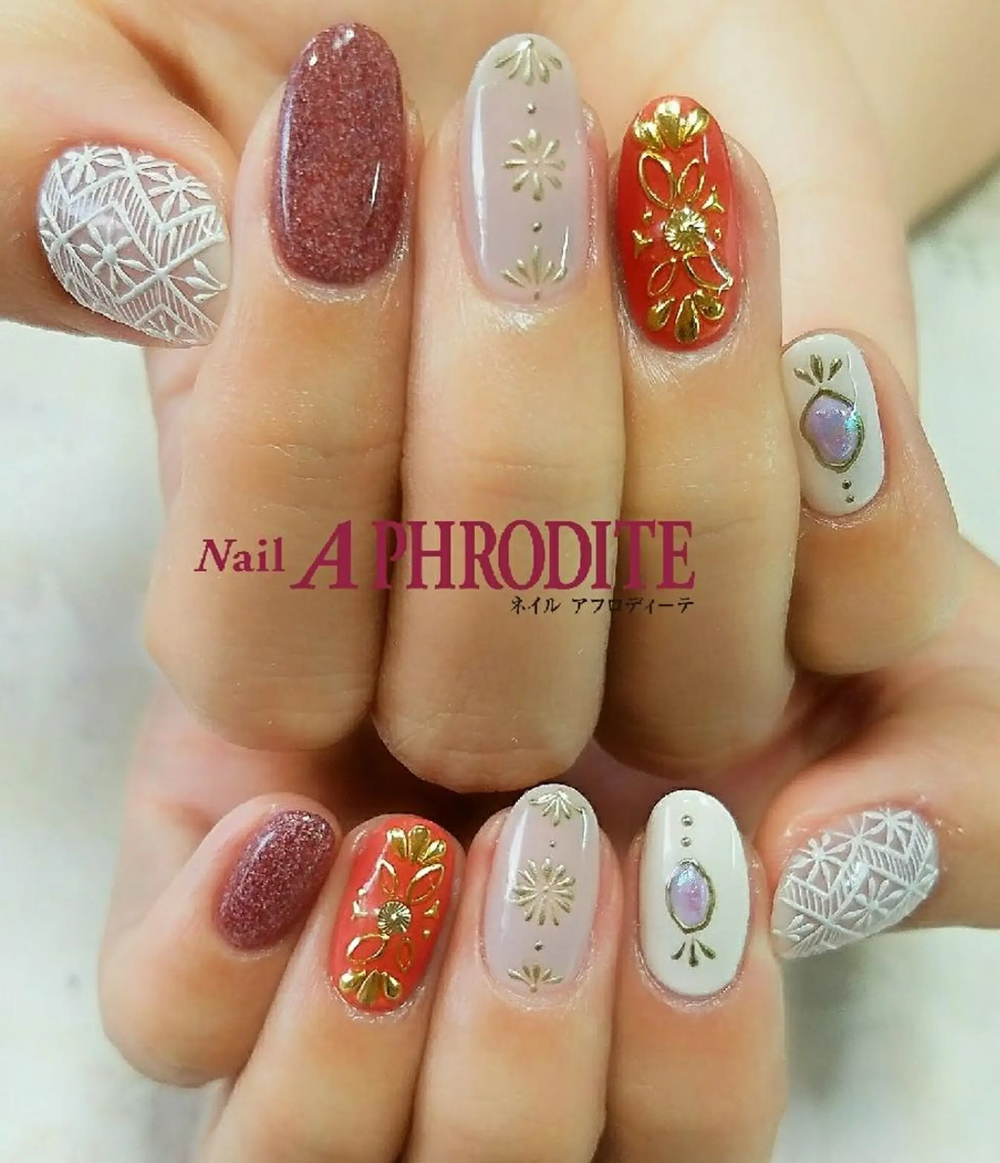 ネイル 夏ネイル MITSUHASHI EMIKOのネイルデザイン