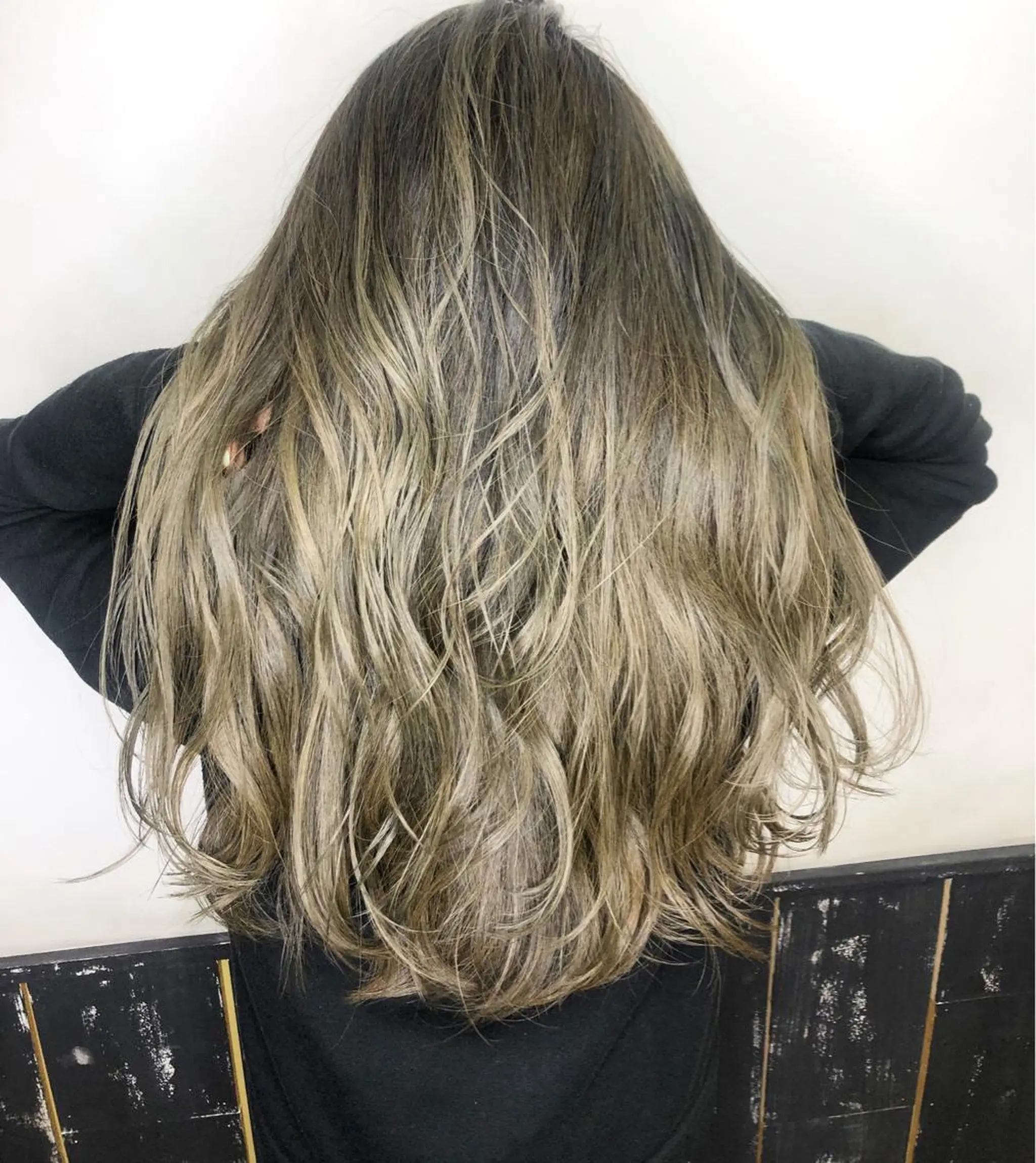ロング カラー 外国人風カラー カット ヘアカラー トリートメント AUBE HAIRazul吉祥寺所属・髪質改善✨幹細胞✨ ウルツヤ🌈清水　祥のヘアスタイル