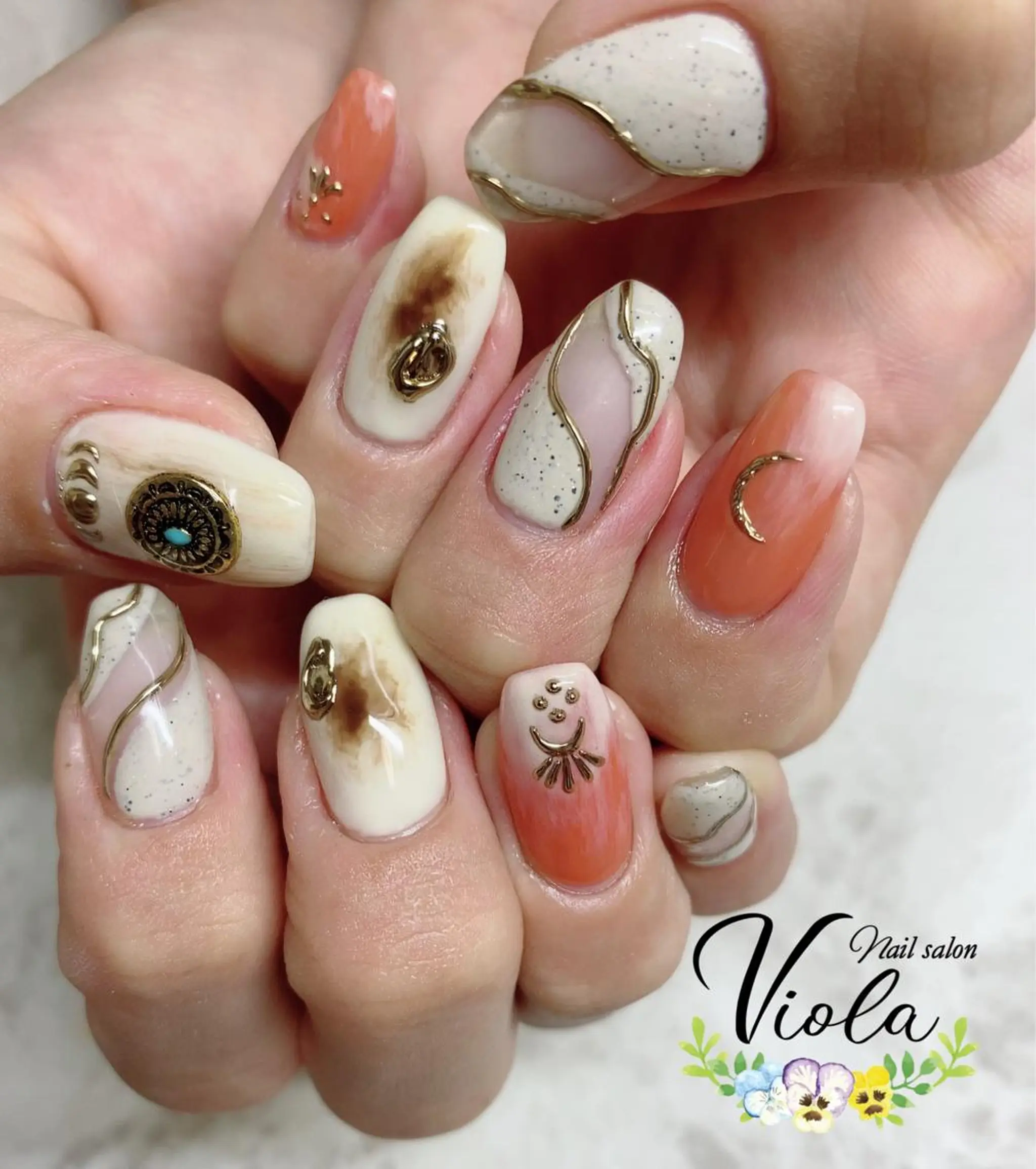 ネイル ハンドネイル Nailsalon Viola所属・ネイルサロン Violaのネイルデザイン