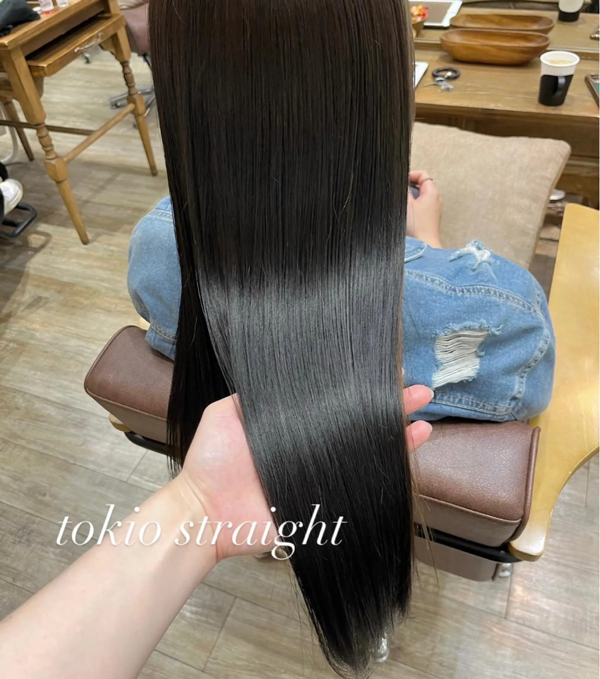 ロング 縮毛矯正 N°+aero 🤍ユメのヘアスタイル