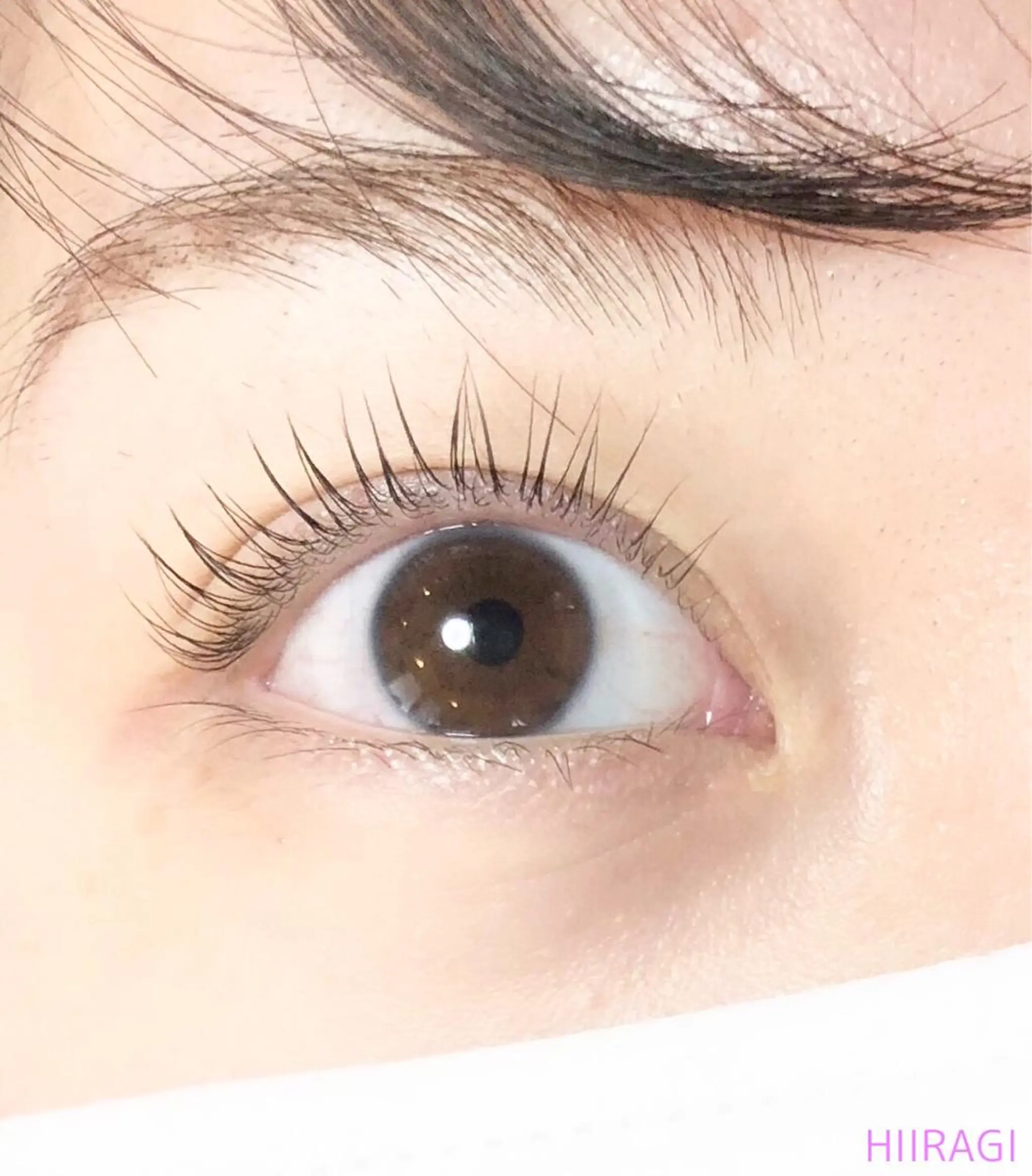 マツエク・マツパ まつげパーマ マツパ 美容室 HIIRAGIのマツエク・マツパデザイン