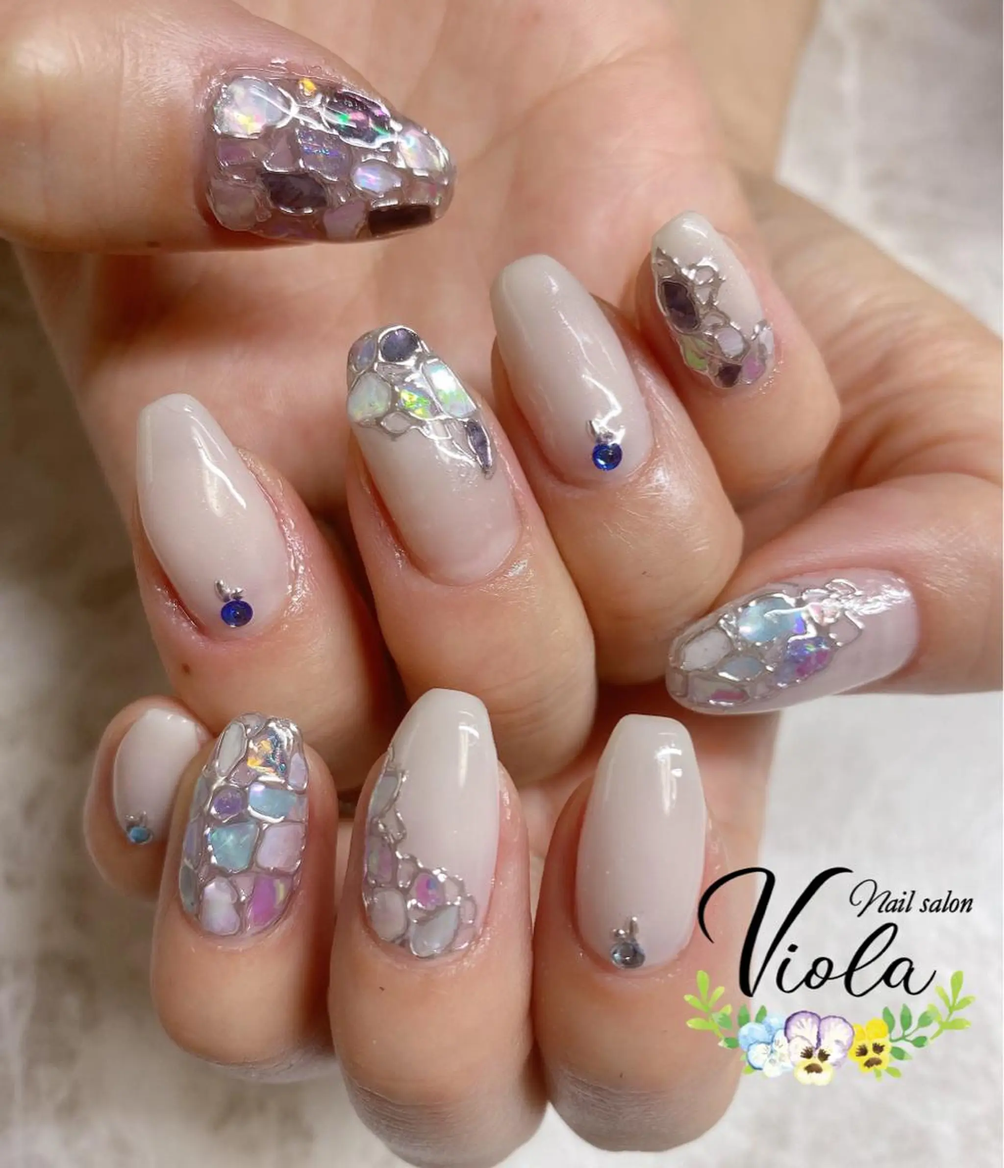 ネイル アートネイル ハンドネイル Nailsalon Viola所属・ネイルサロン Violaのネイルデザイン