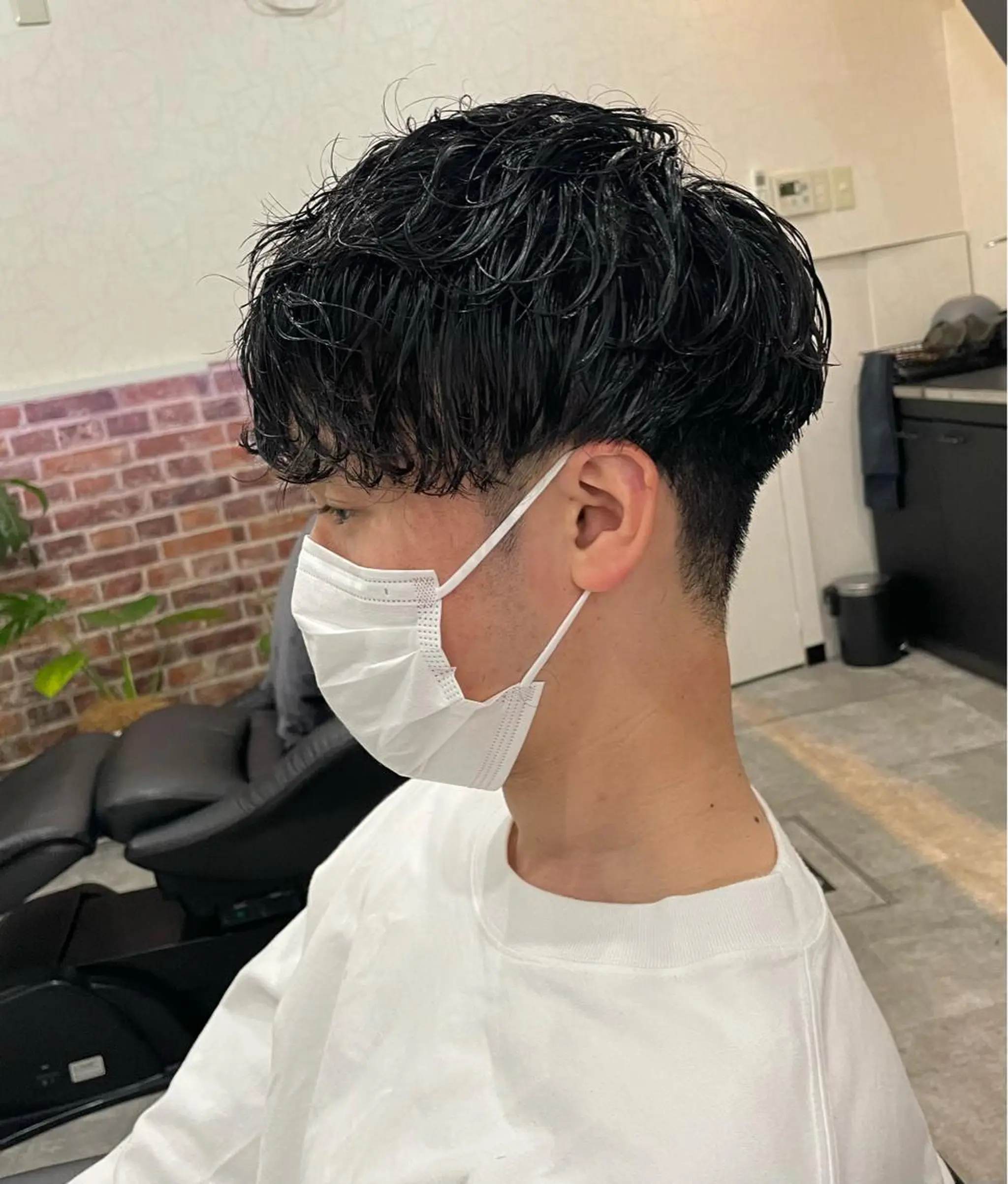 ショート パーマ メンズ TETISS所属・💈メンズパーマ 南谷💈のヘアスタイル