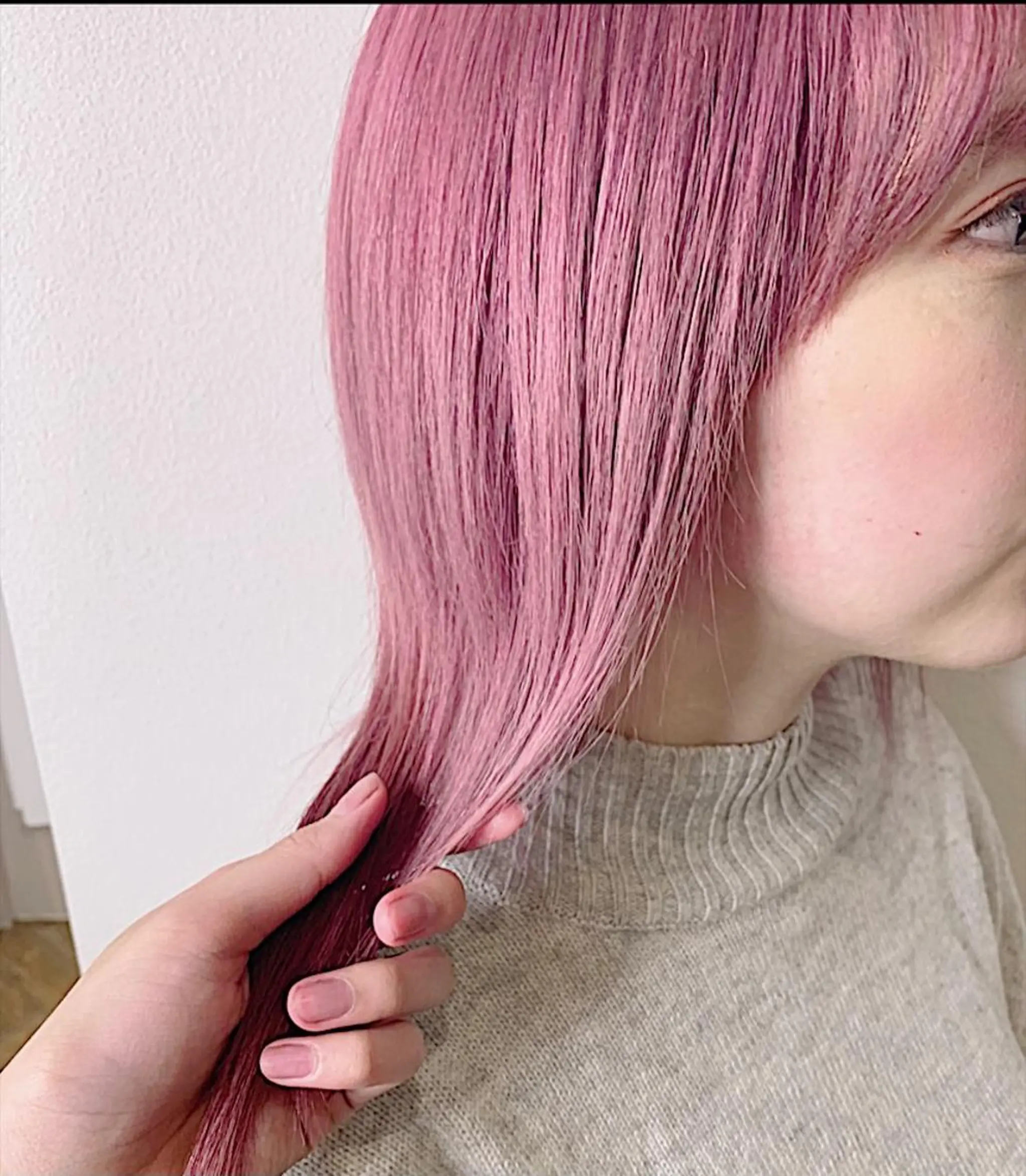 ミディアム カラー ブリーチ ヘアカラー トリートメント ﾖｼﾅｶﾞﾏﾕ🦕 透明感カラーのヘアスタイル