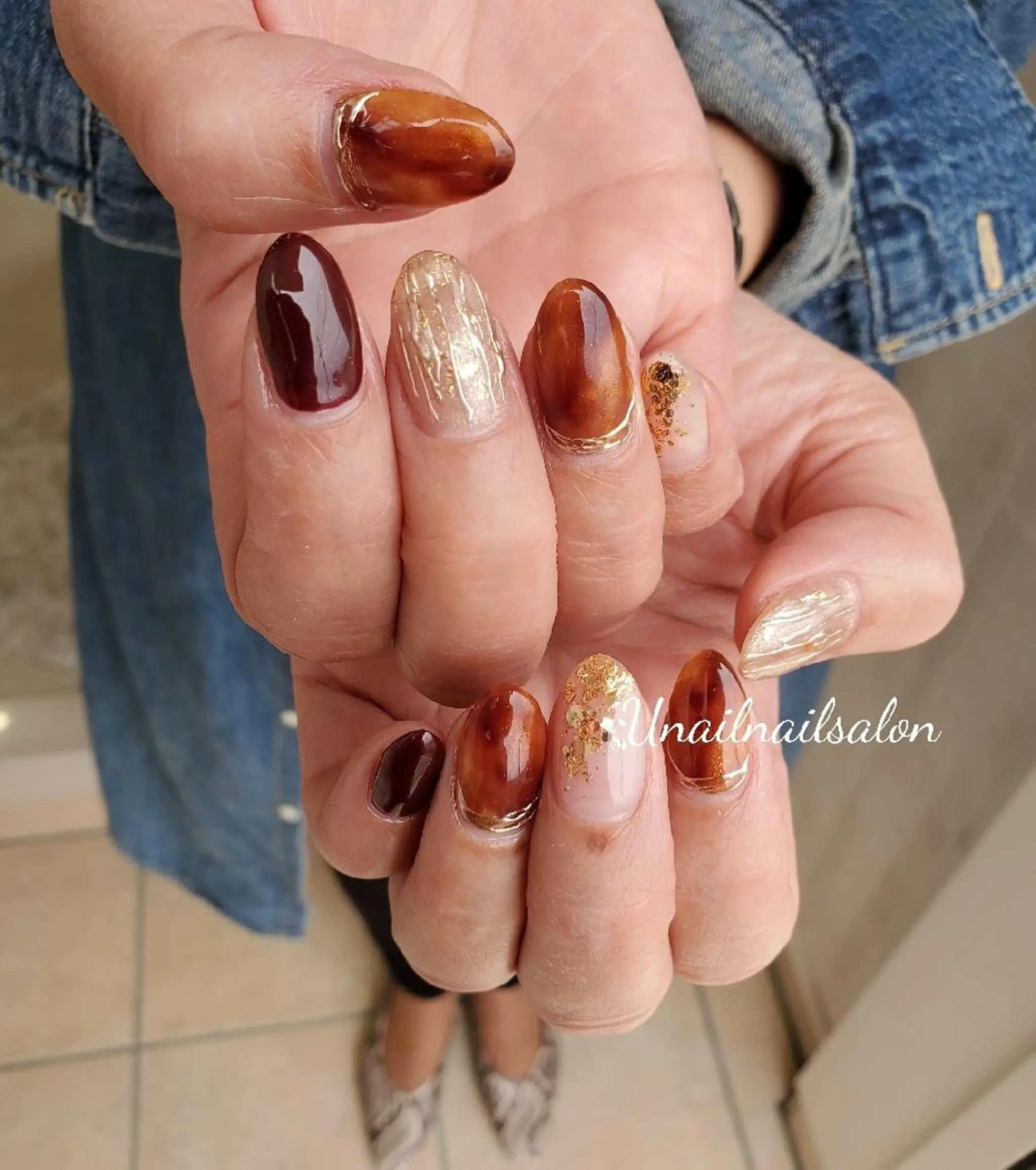 ネイル ハンドネイル U nail所属・高橋 千恵のネイルデザイン