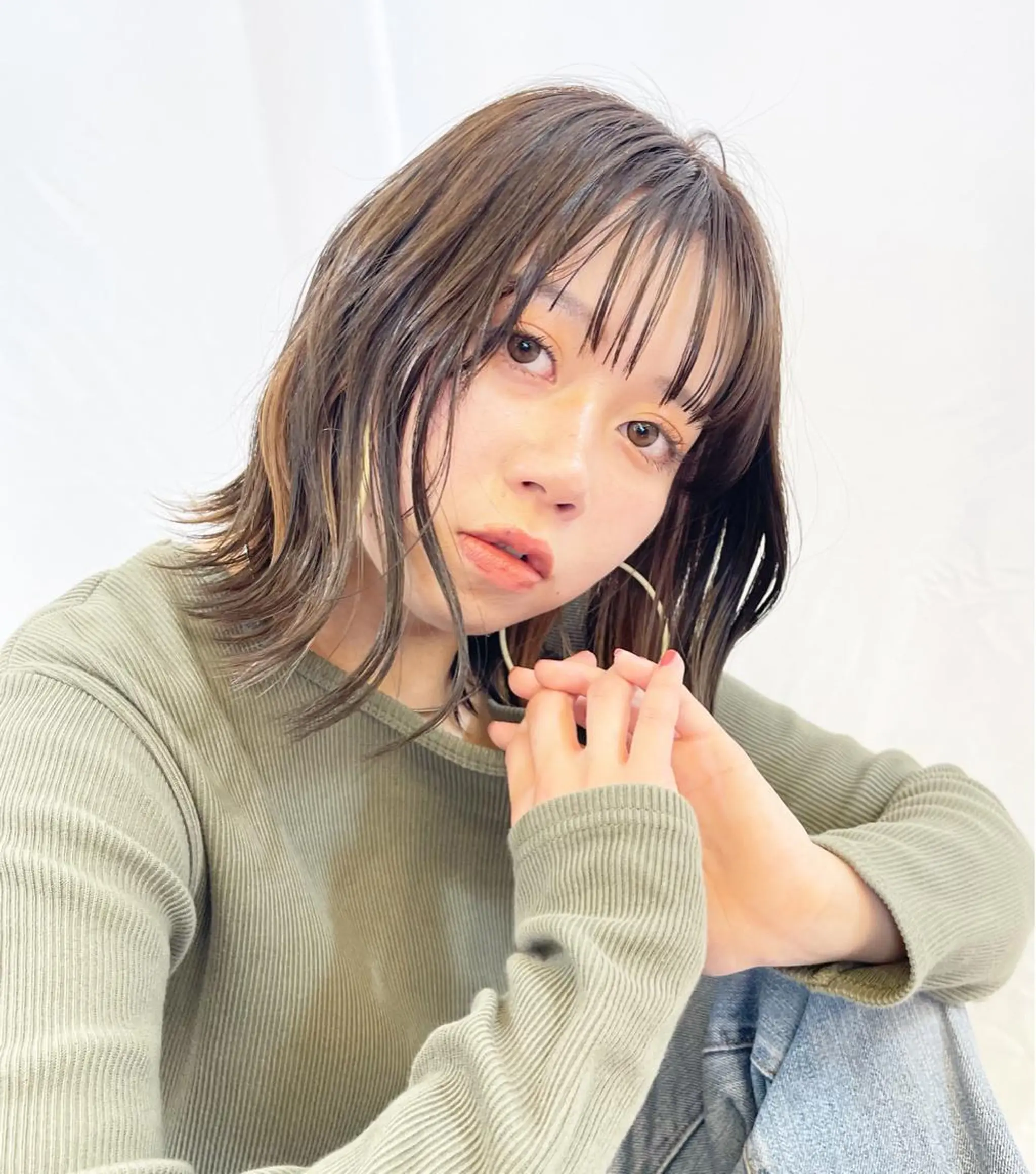 セミロング 剣持友希/高崎 /ディレクターのヘアスタイル