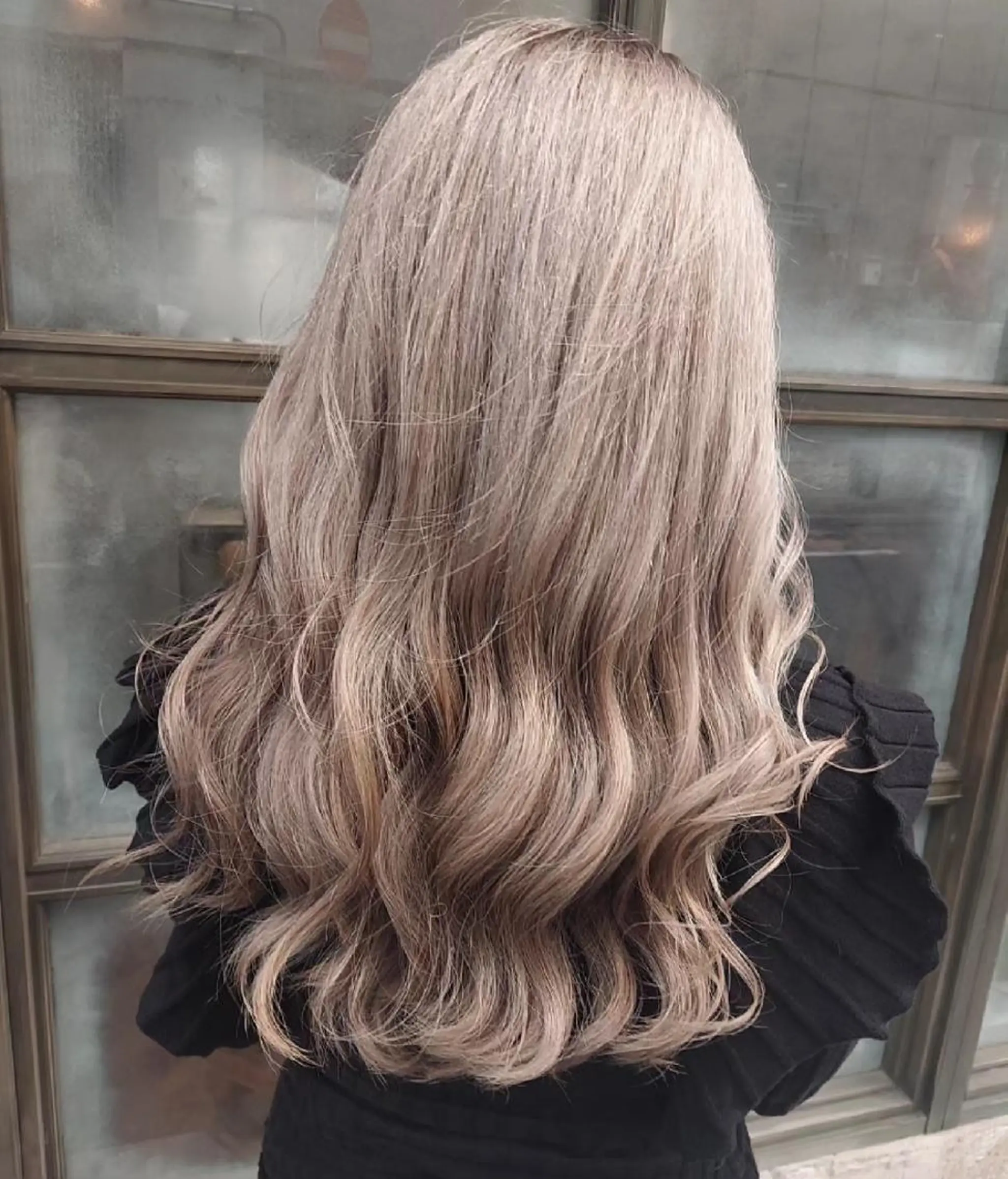 ロング カラー ダブルカラー ヘアカラー トリートメント grow上野御徒町【グロウ】所属・ブリーチ・ハイトーン 特化🎉内山のヘアスタイル