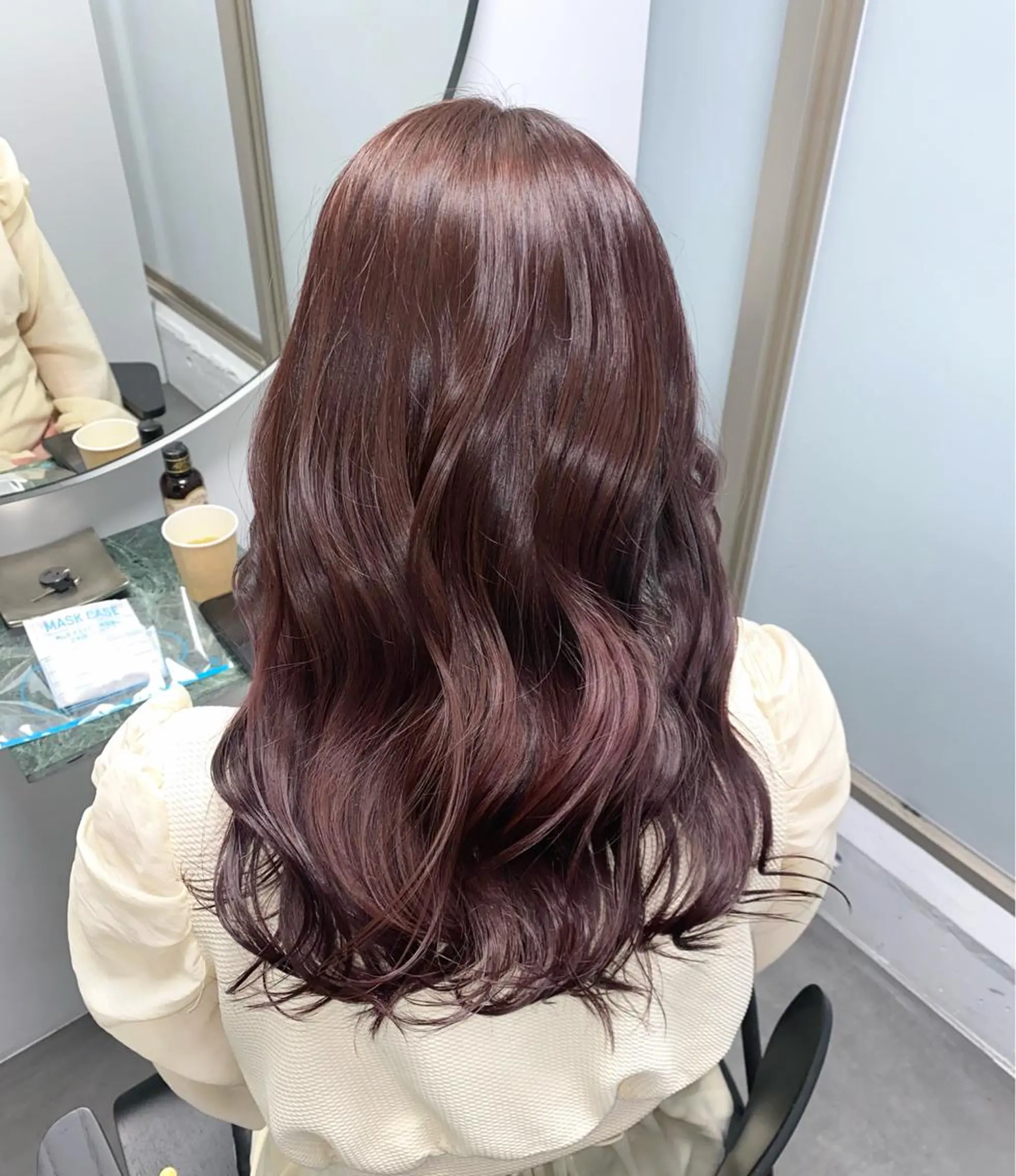 ロング カラー 韓国girly hikariのヘアスタイル