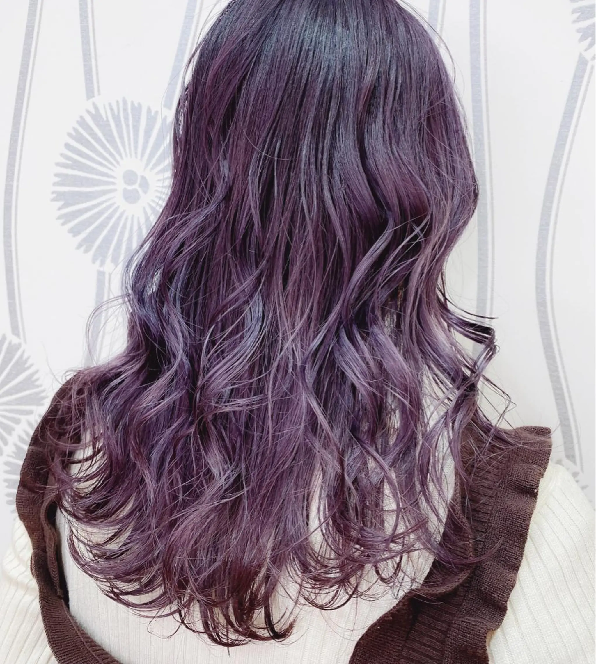 セミロング カラー 大野 あさみのヘアスタイル