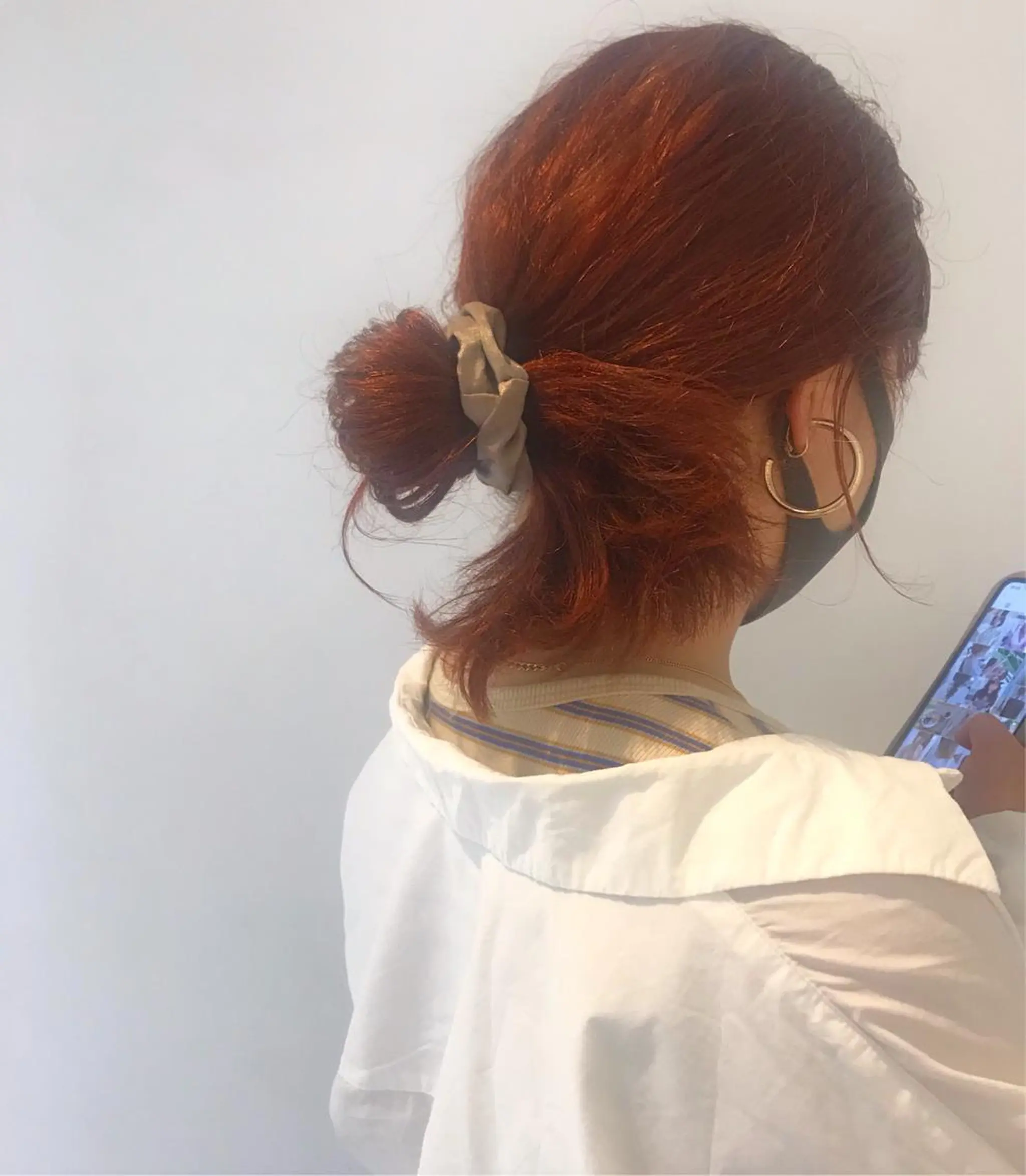 カラー ヘアアレンジ ヘアカラー トリートメント 岡田真瑞🍒🤍 透明感カラー/暖色のヘアスタイル