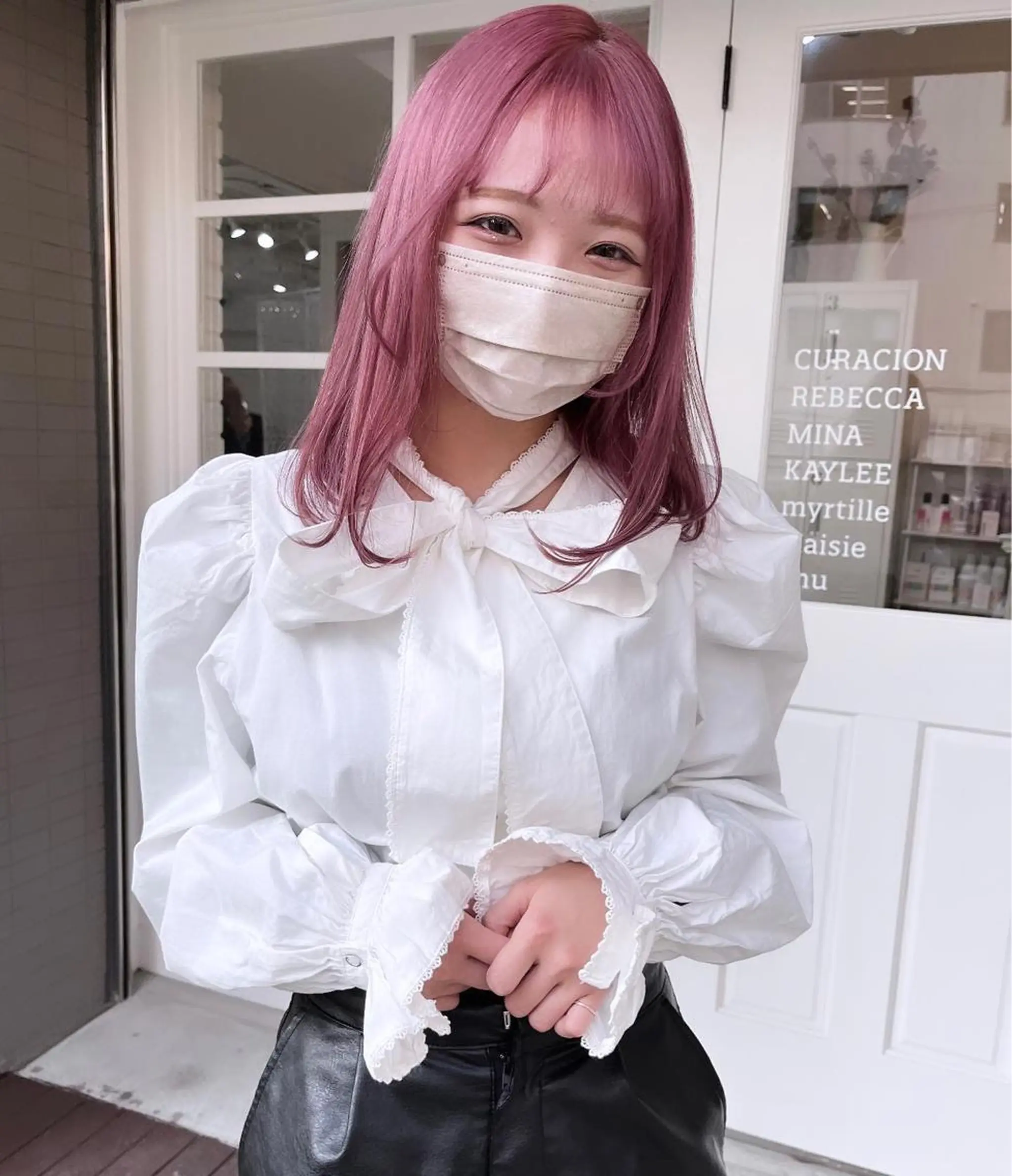 カラー ヘアカラー トリートメント KAYLEE ayanoのヘアスタイル